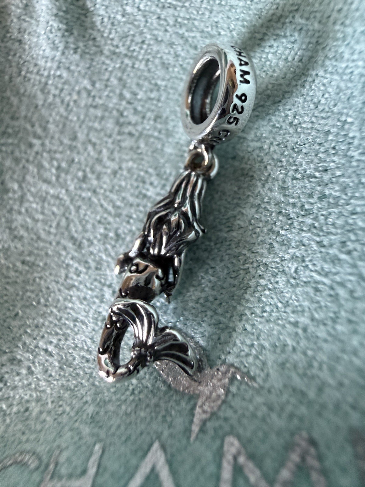 Chamilia Sterling Silver Mermaid Charm, Authentic, NEW