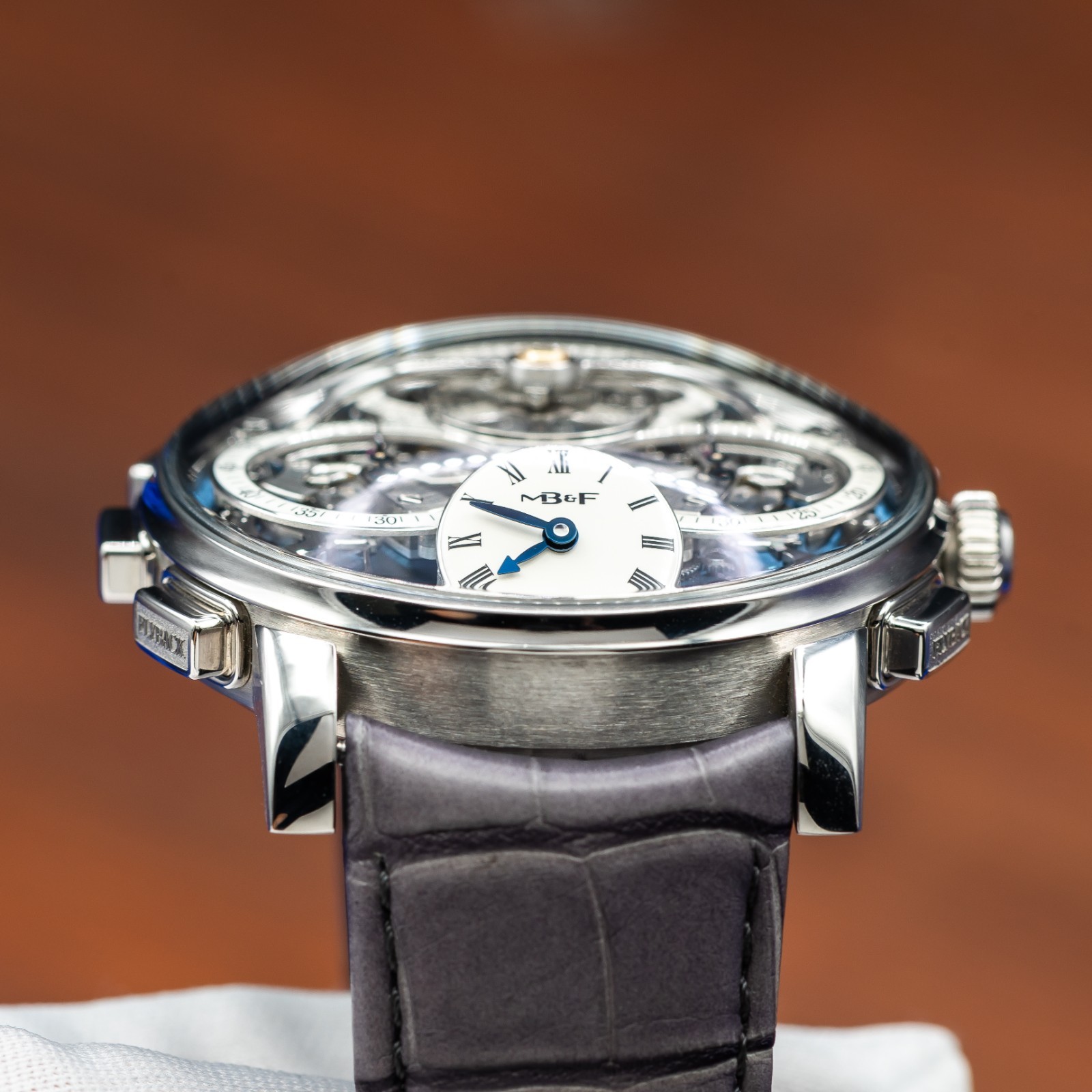 MB&F Legacy Machine(LM) Sequential Flyback Platinum Dual Chrono Flyback 10.PL.BU