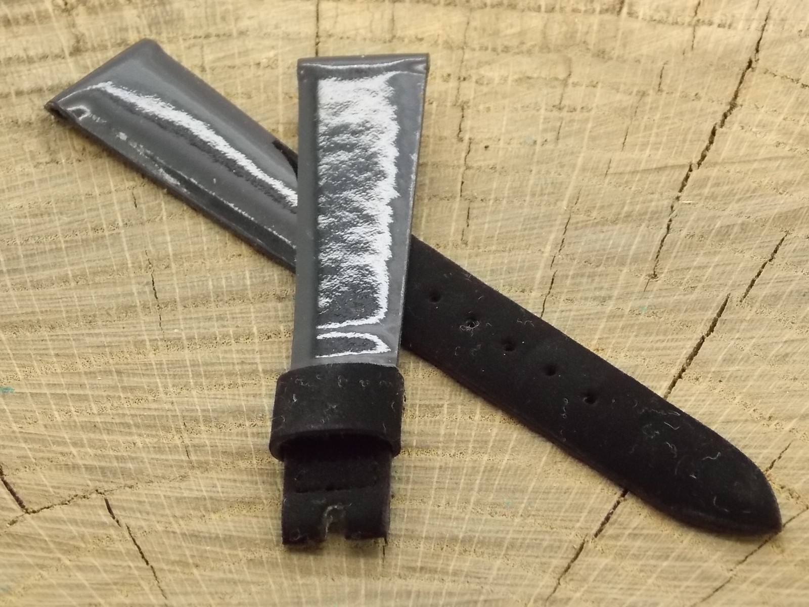 Kreisler NOS Unused Corfam Watch Band without a Buckle 17.5mm Vintage Mens