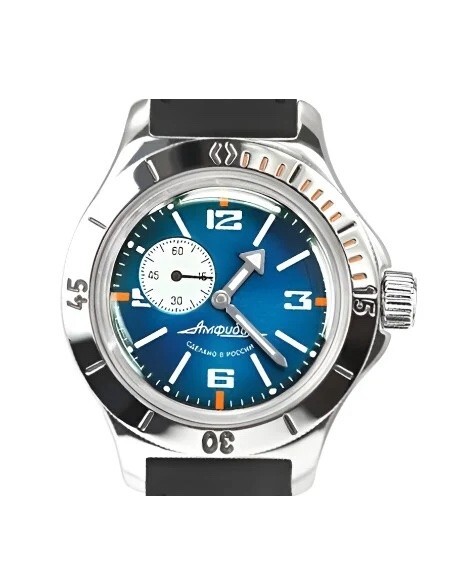 Vostok mphibia 12072B Watch NEW 2023 MODEL Diver Mechanical Automatic US SELLER