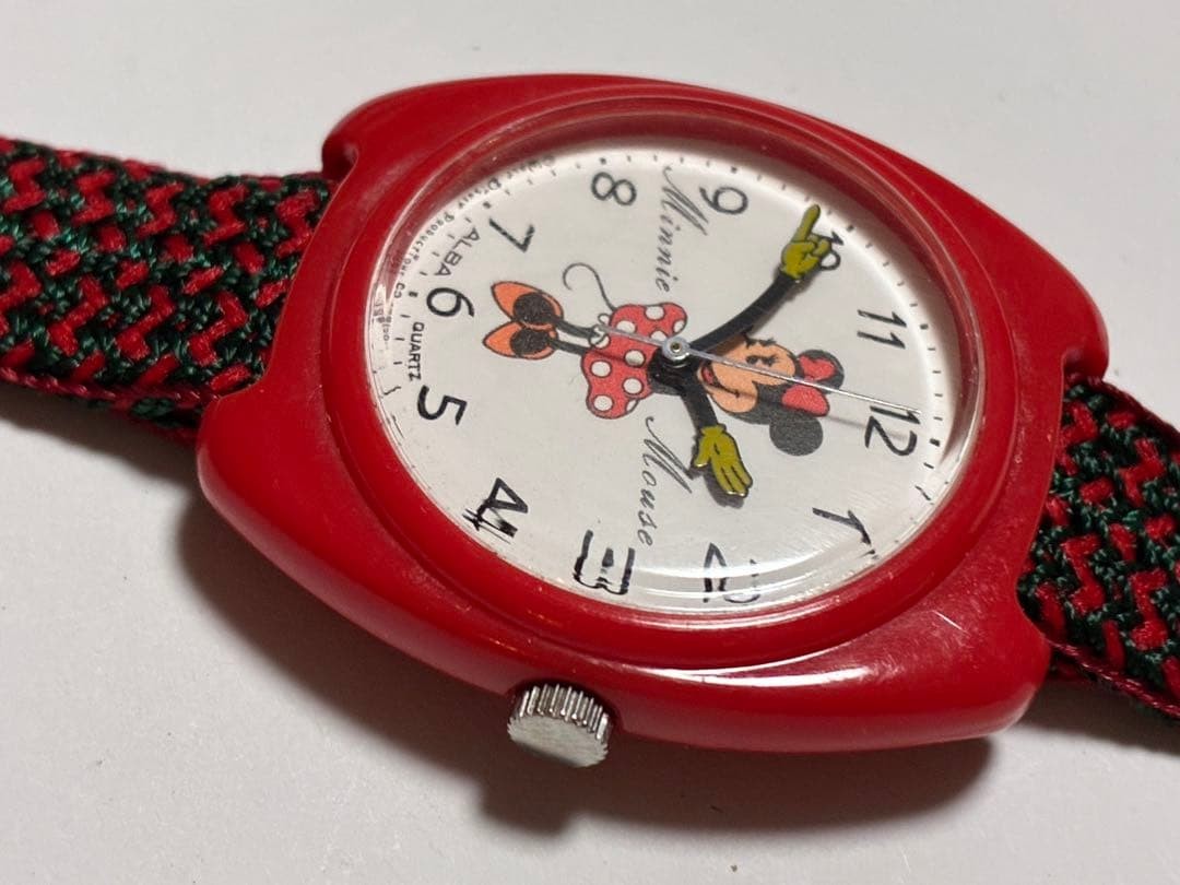 Seiko ALBA Disney Minnie Quartz Watch