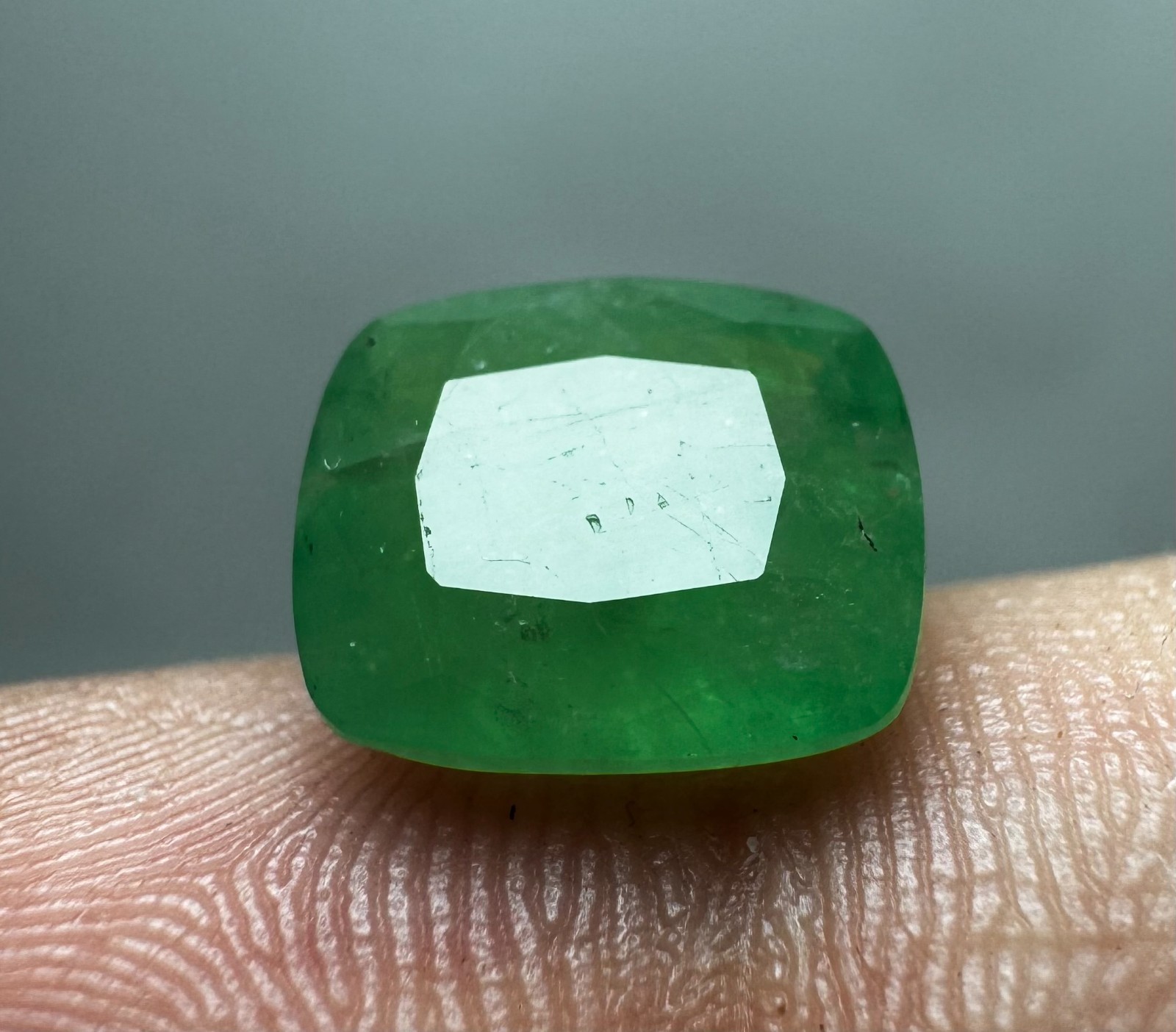 2.80 Carat Rare Transparent Green Hauyne Cut Gemstone From @Afghanistan