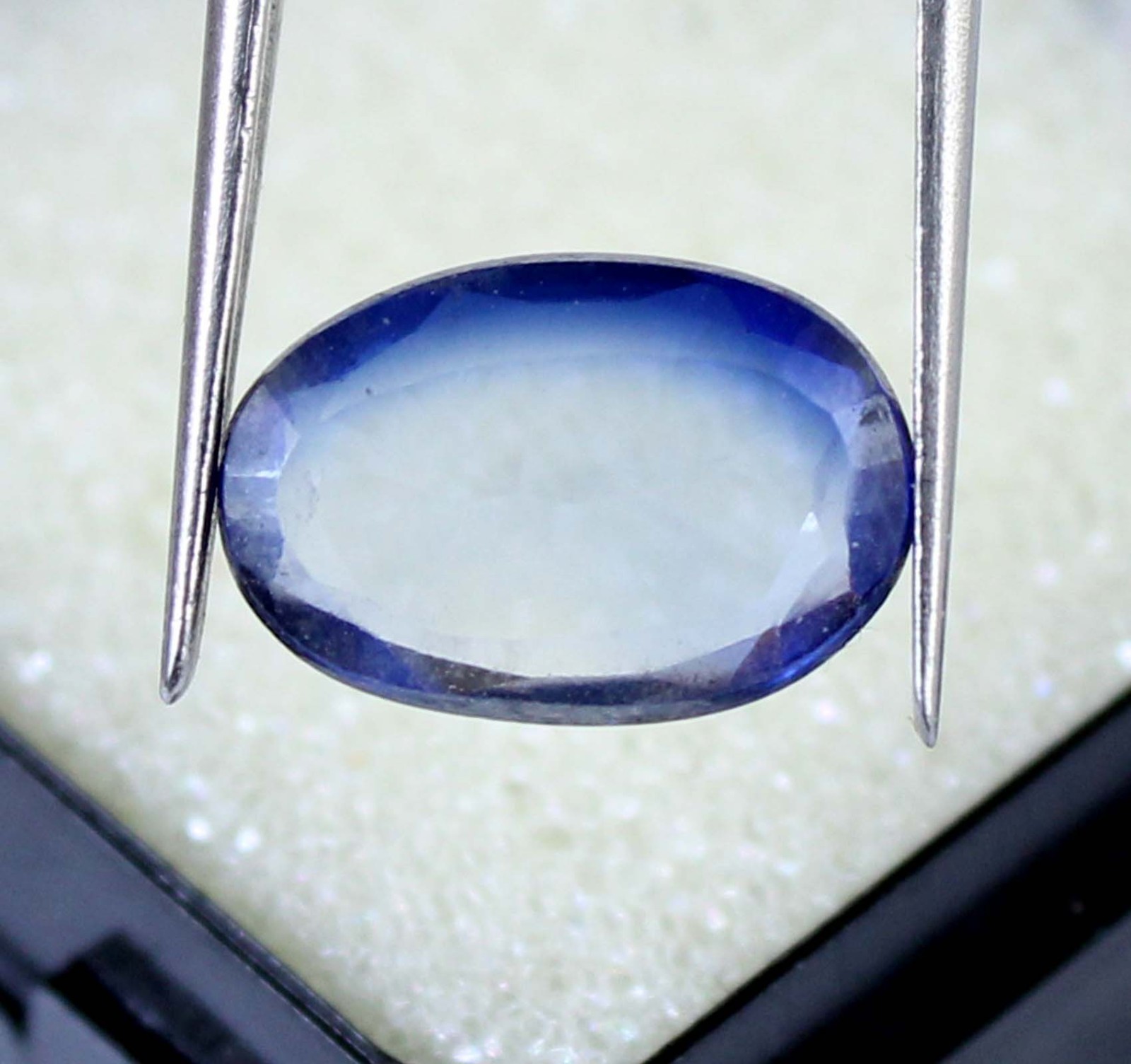 Natural Blue Sapphire 3 Carat Oval Gemstone Certified T13696 Anniversary Gift