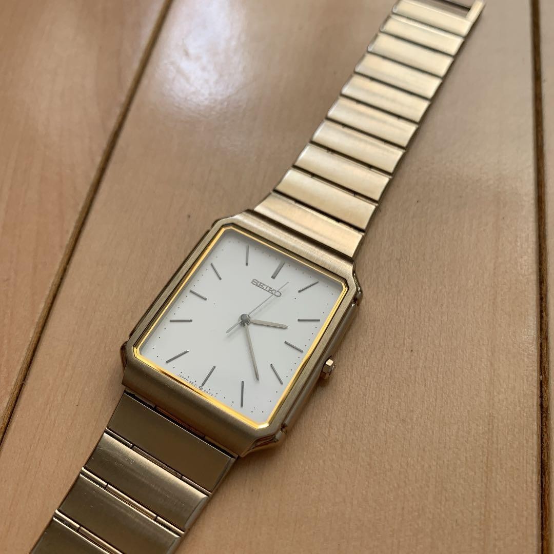 Seiko Session Hard Coated Titanium Case Rare 80s Rare Quartz Excellent condition