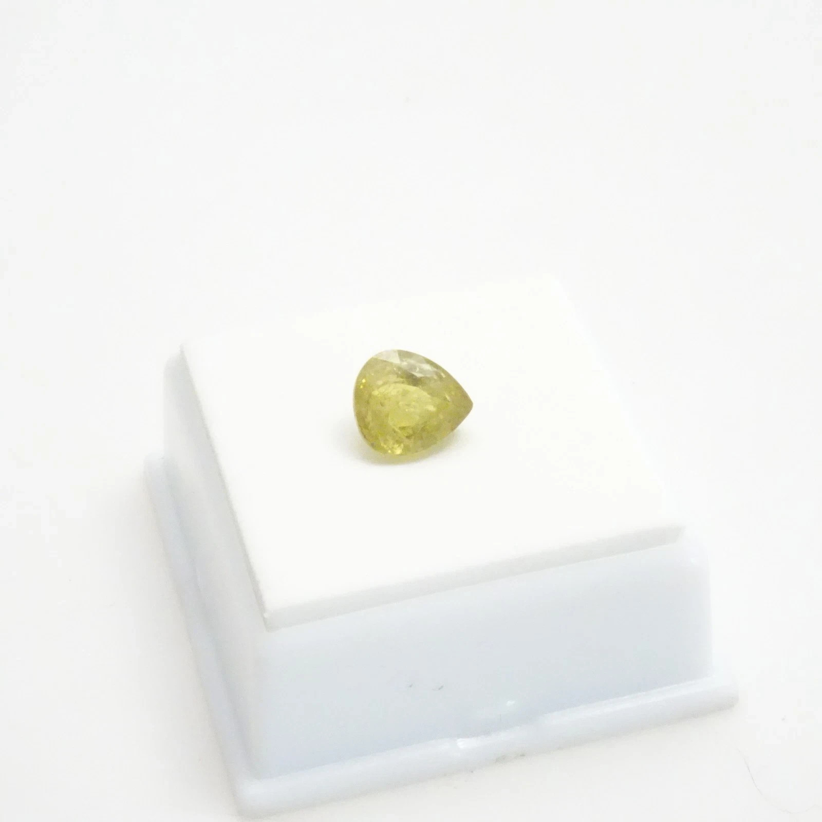 Natural 3.29ct Pear Shape Demantoid Garnet – 9.25×8.25mm – Demantoid Garnet