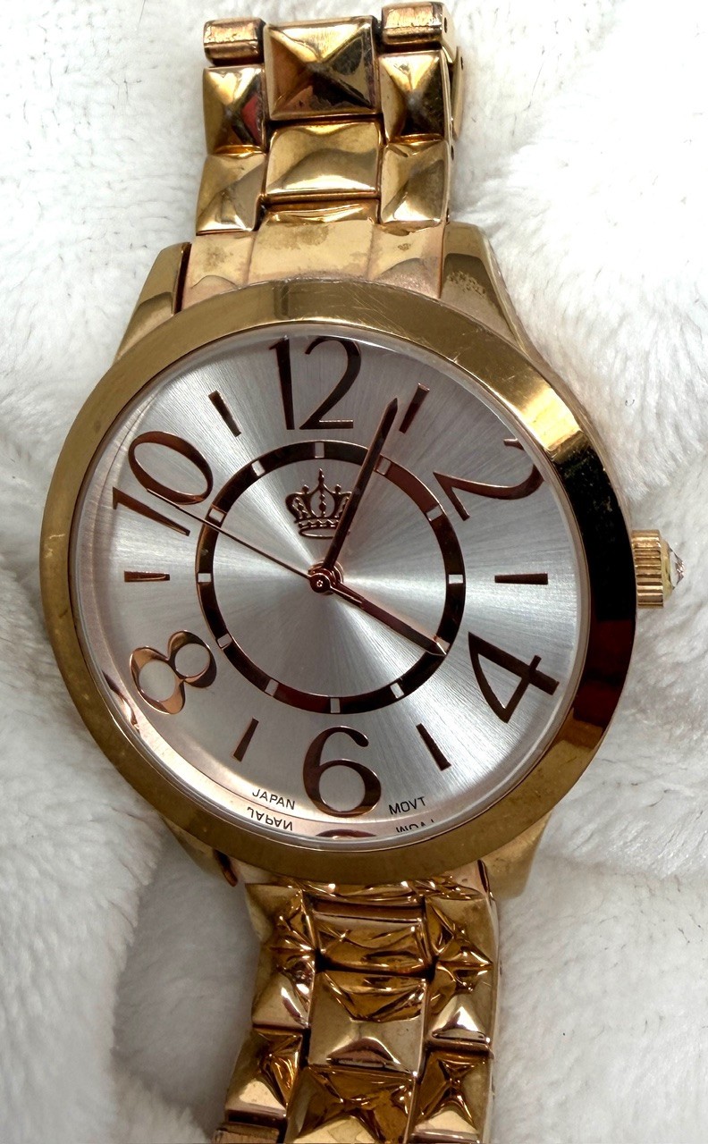 Women’s Watch Rose Gold Tone 6″ Band & Dial | PD PREMIER DESIGNS | NEW BATTERY