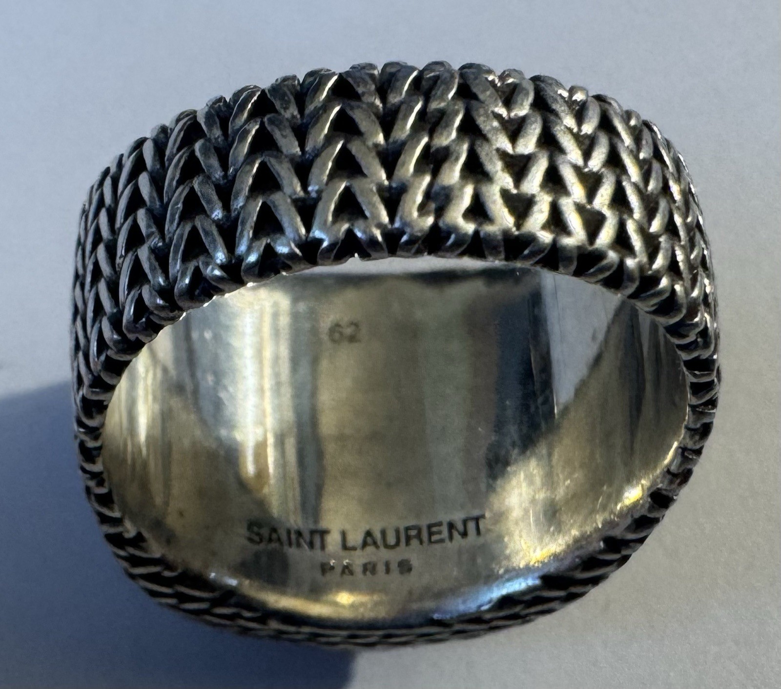 Saint Laurent Palm Tree Ring Size 9 As Pictured