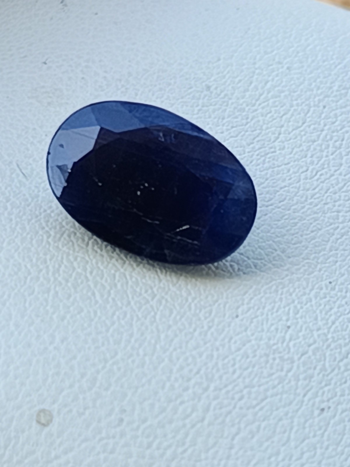 NATURAL BLUE SAPPHIRE 2.16 CT. Sri Lanka Ceylon OVAL CERTIFIED AGL ANTWERP