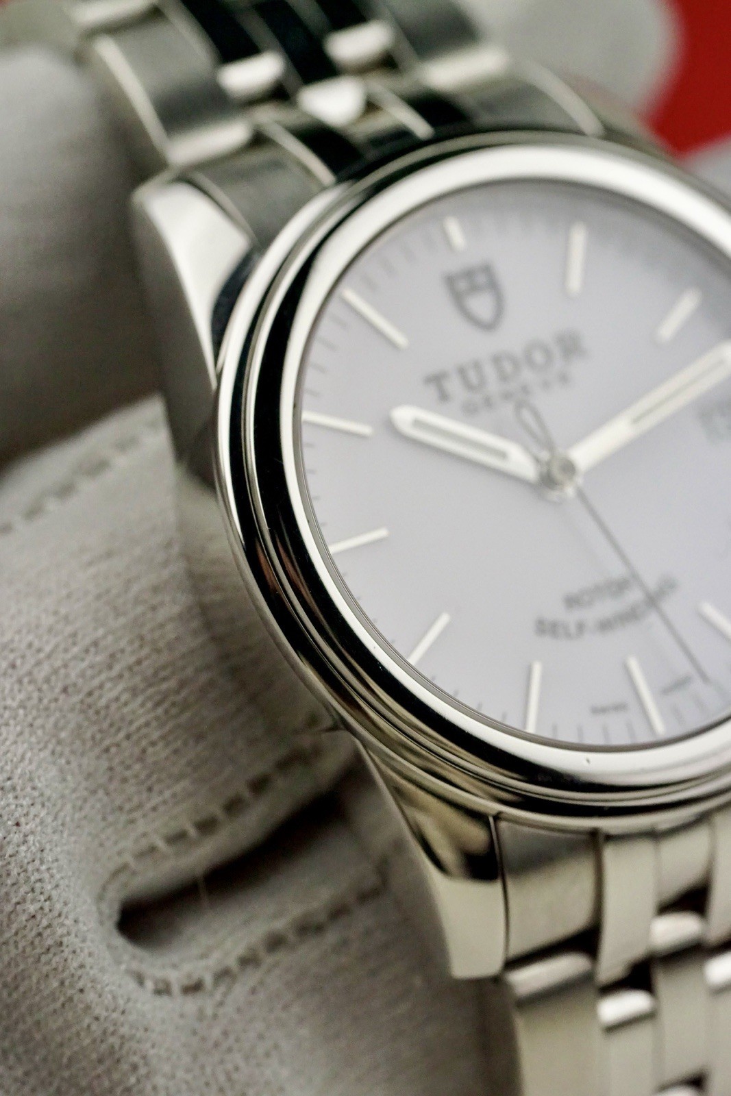 TUDOR Glamour Date 36mm #55000 White Dial Clean!!