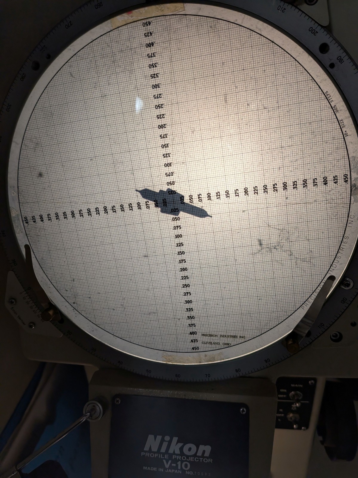 Nikon Optical Comparator (PERFECT, 3 Lenses,manuals)
