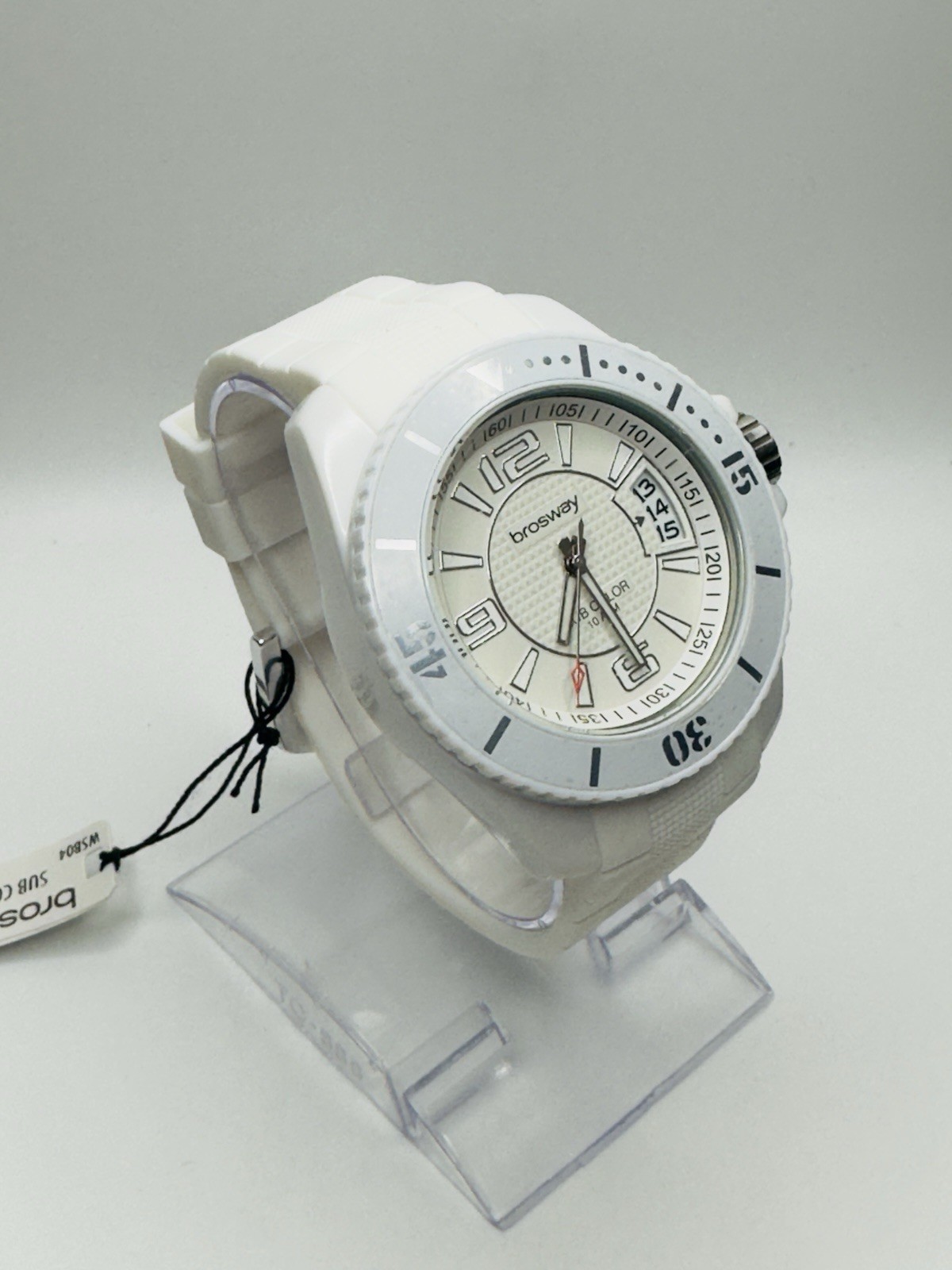 Brosway Sub Color White Analog Quartz Date Dial Wrist Watch