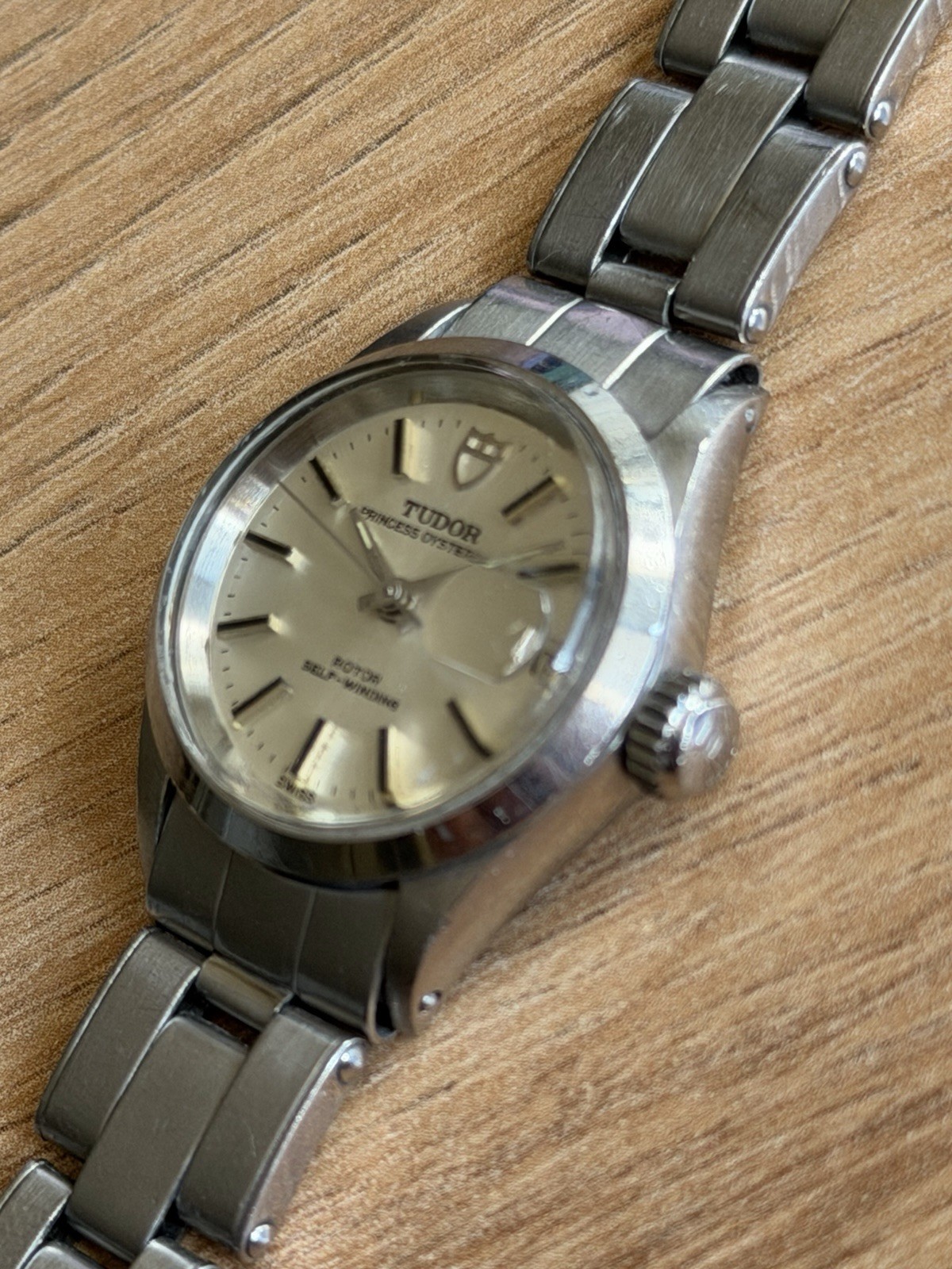Tudor 7600/0 Princess Steel Original Automatic Preserved Working