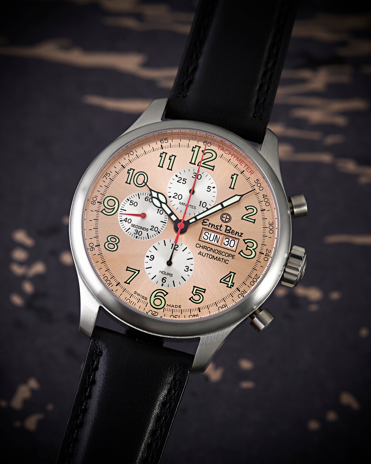 Ernst Benz 47mm ChronoScope Copper Dial