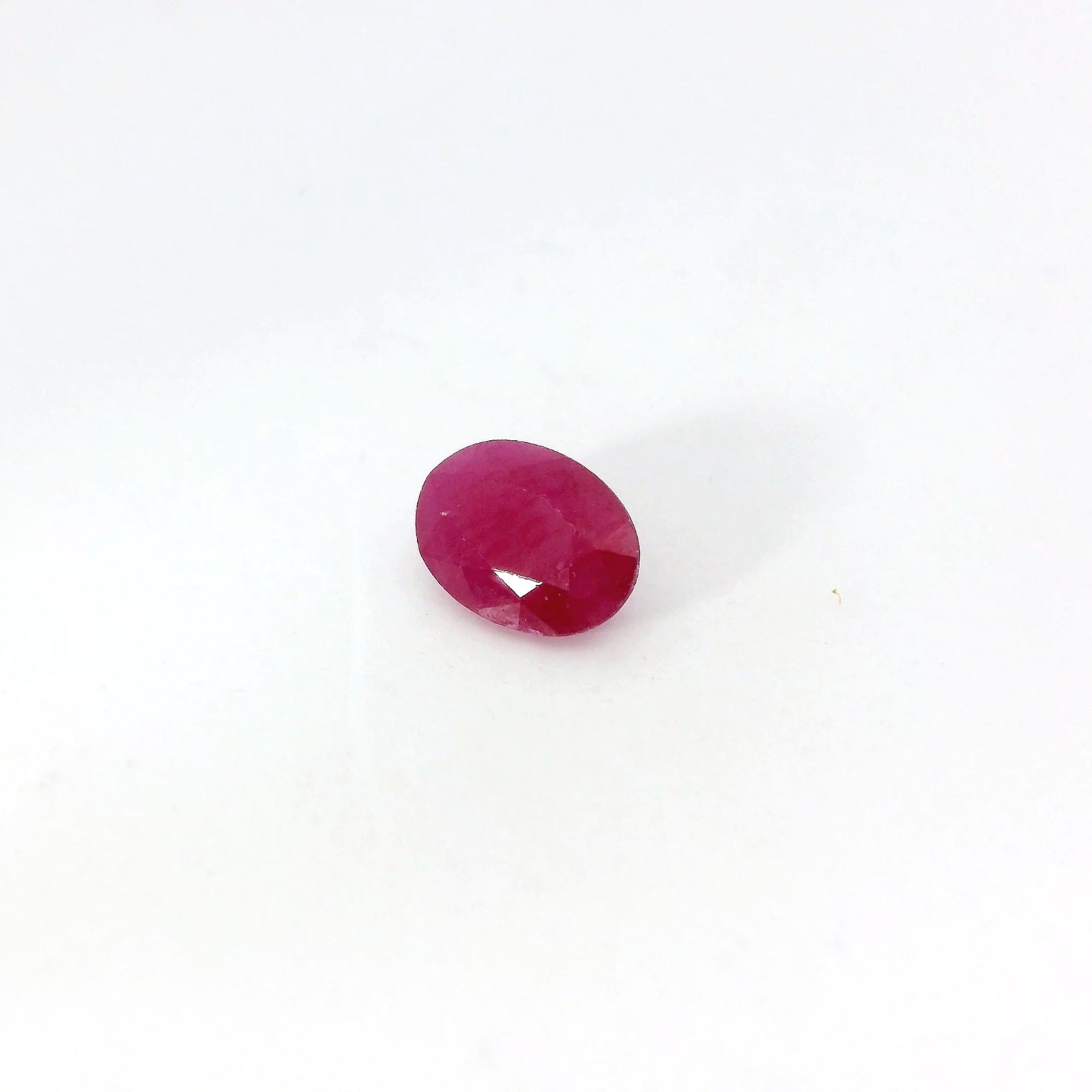 0.96ct Oval Cut Natural Genuine Ruby Loose Gemstone 6.90 x 5.0 x 3.05 mm