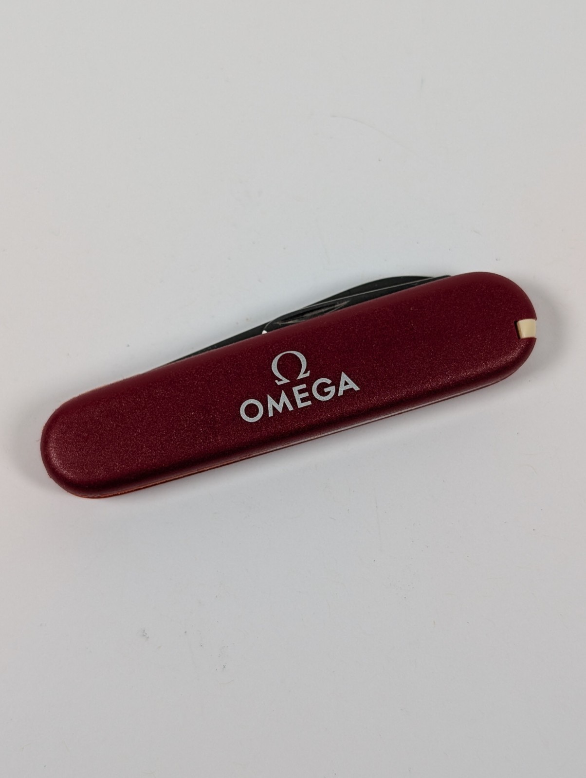 Vtg Victorinox OMEGA Swiss Army Watch Knife 2 Blades