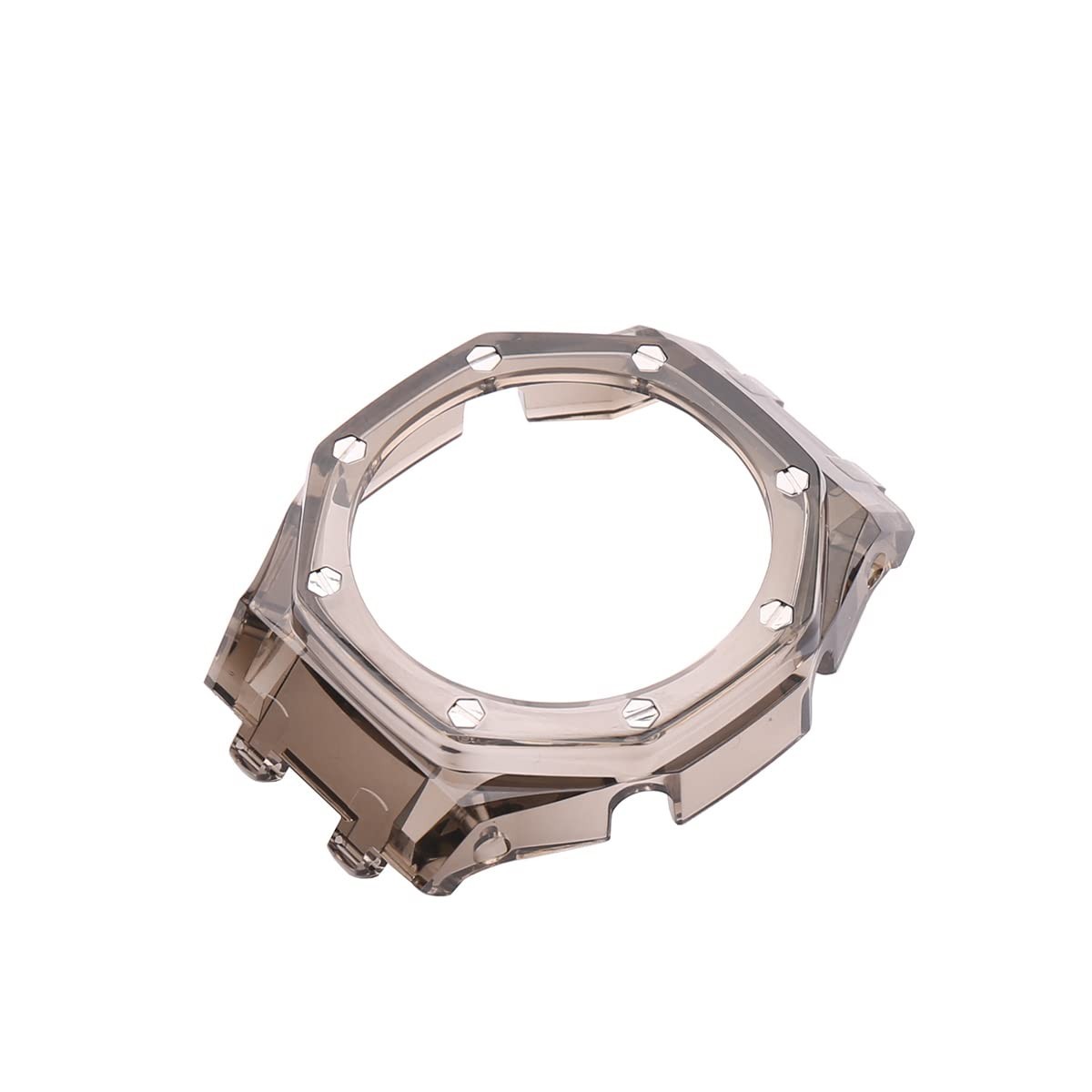 Waterproof Modified Resin Watch Strap for Casio G-Shock GA-2100/GA-2110/GA-B2100