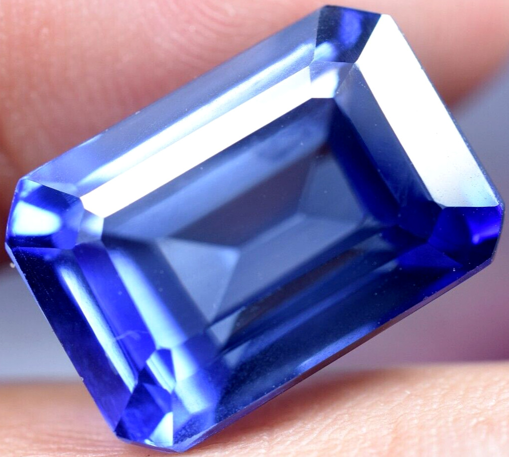 Extremely Rare & Flawless 19.60 CT Natural Benitoite GGL Certified Loose Gem!!