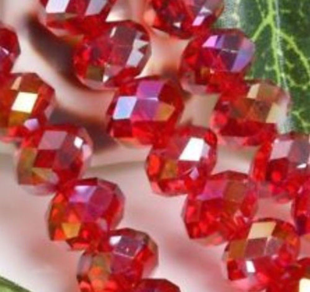 Wholesale 27 Colors 3x4mm Crystal Faceted Roundel Loose Beads 1000pcs