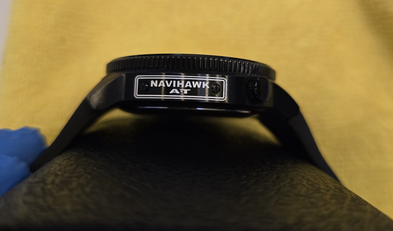 Citizen Navihawk A-T 48mm Ana-Digi Quartz Chrono Date Black Rubber Box