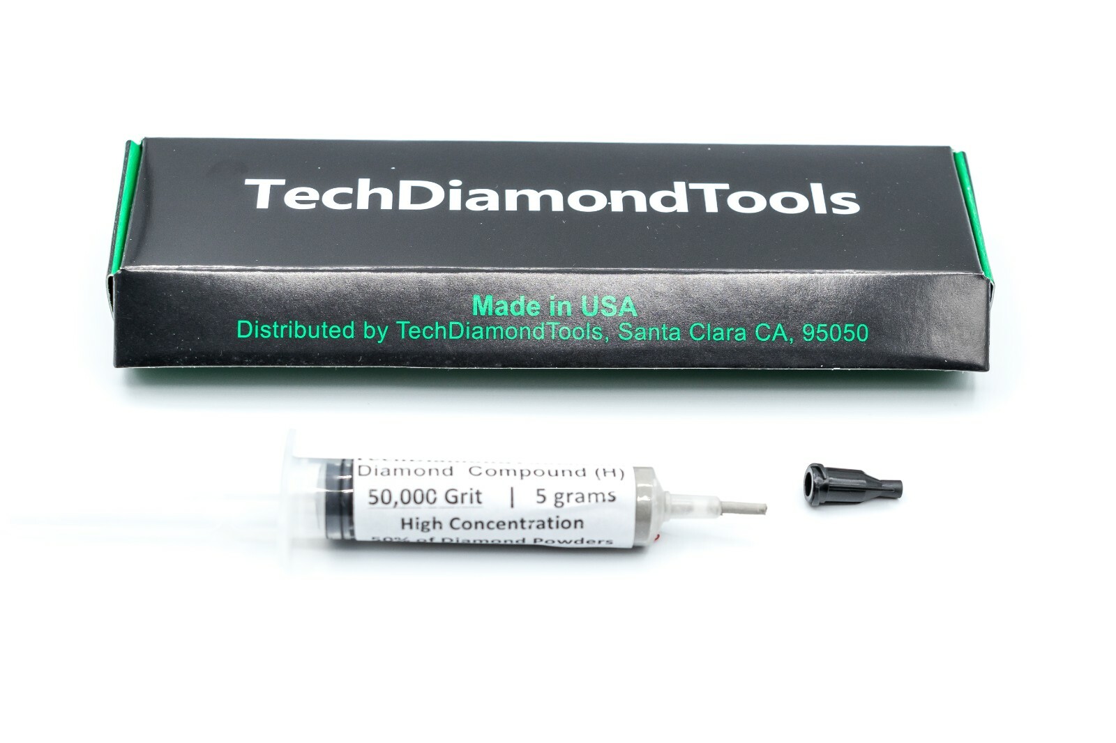 Diamond Polishing Paste 50,000 Grit 0-0.5 Micron (H) 50% Concentration, 5 Grams
