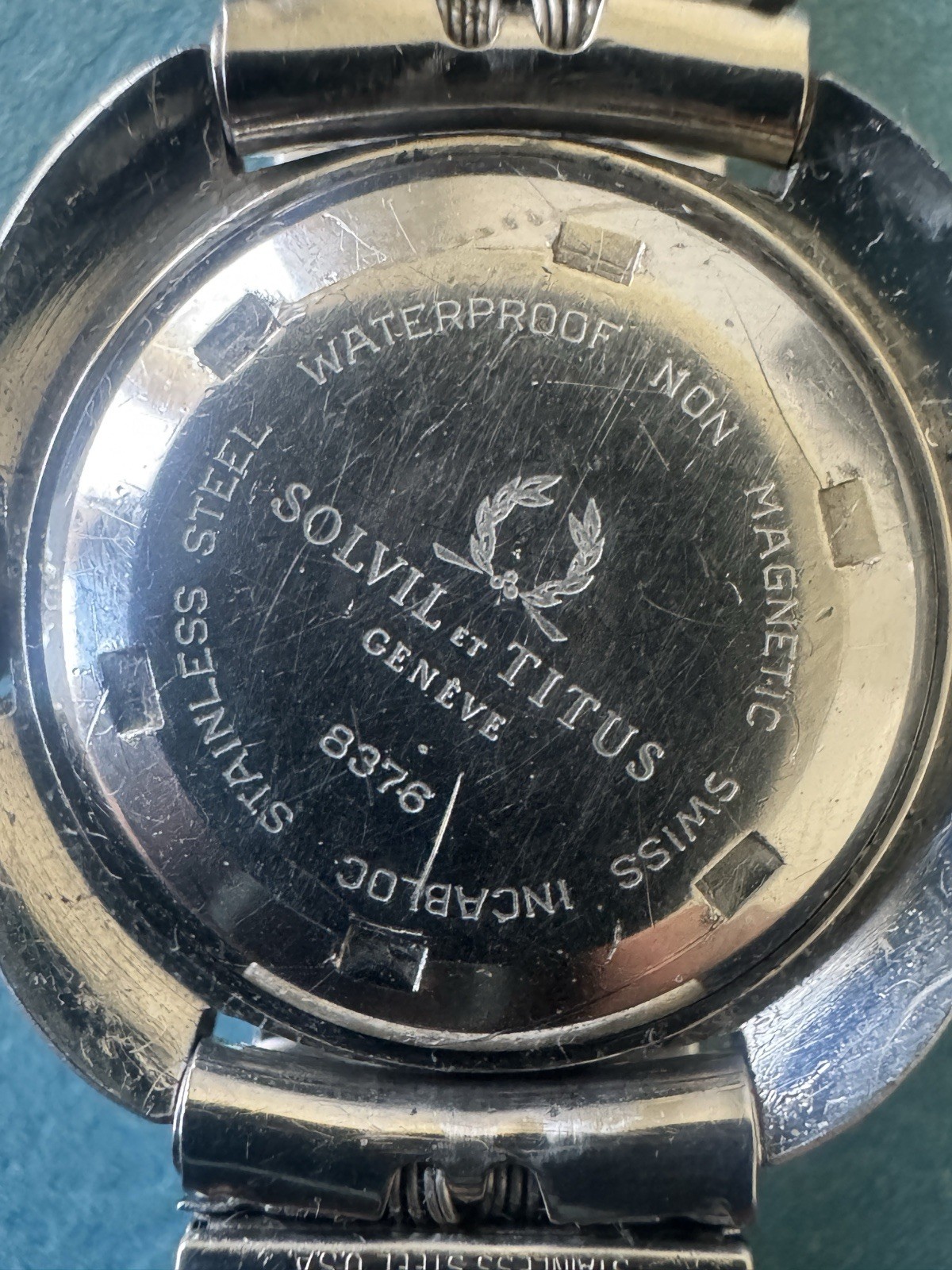 VINTAGE 1960s SOLVIL TITUS CALYPSOMATIC DIVER WATCH 21J AUTO STUNNING TROPICAL