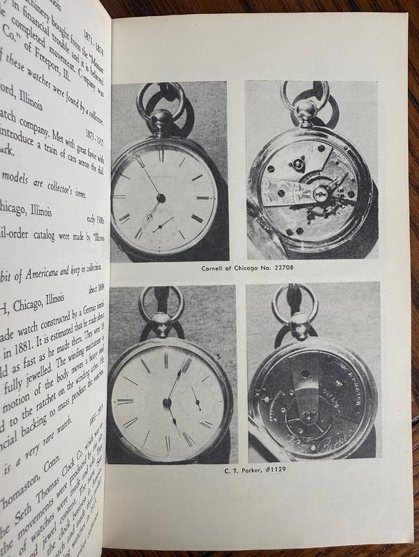 Collector’s Guide to American Pocket Watches Vid Criss 103 Pages 8½”x6″ PB