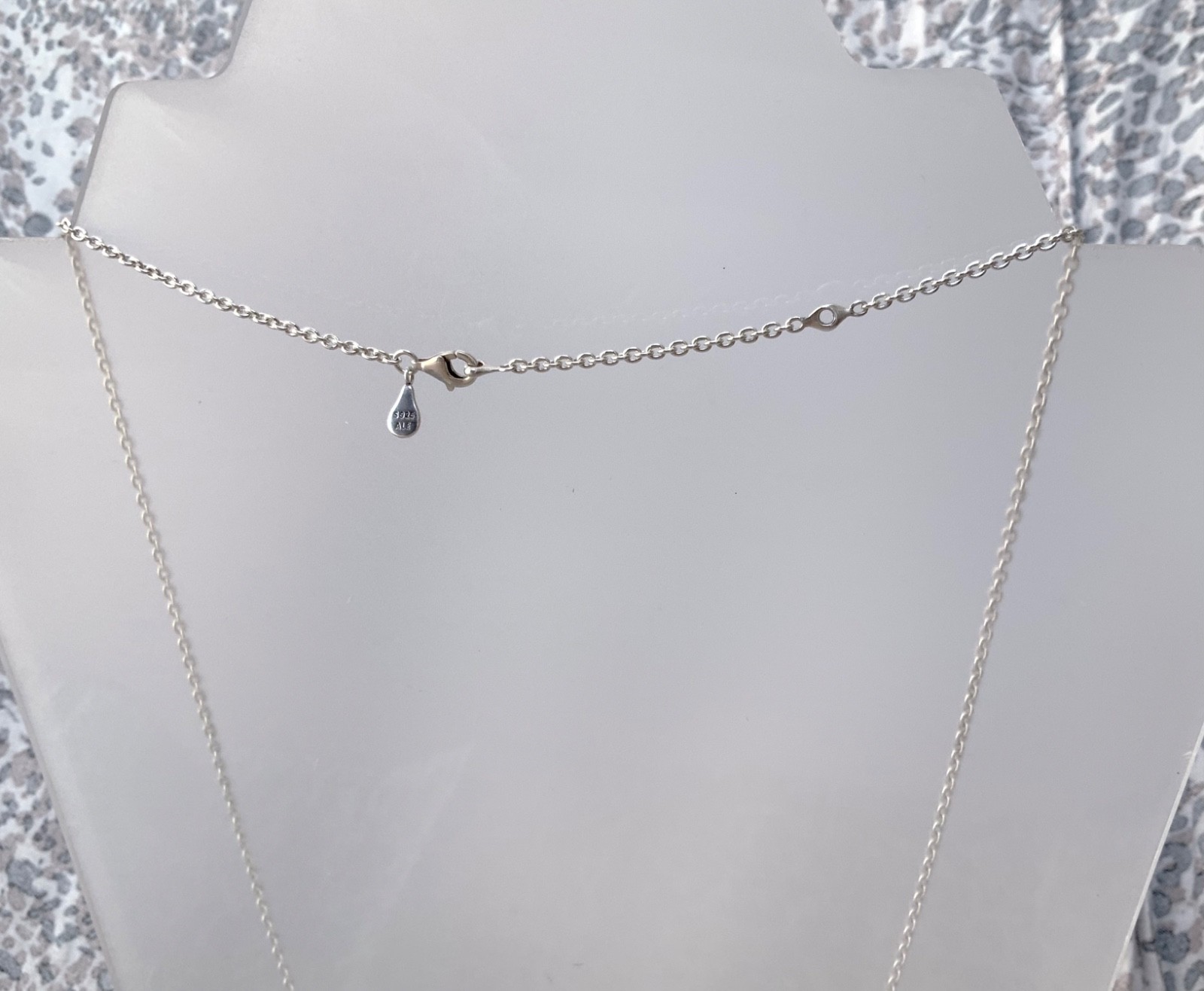 Pandora ALE 60cm sterling silver cable link chain necklace with logo tag