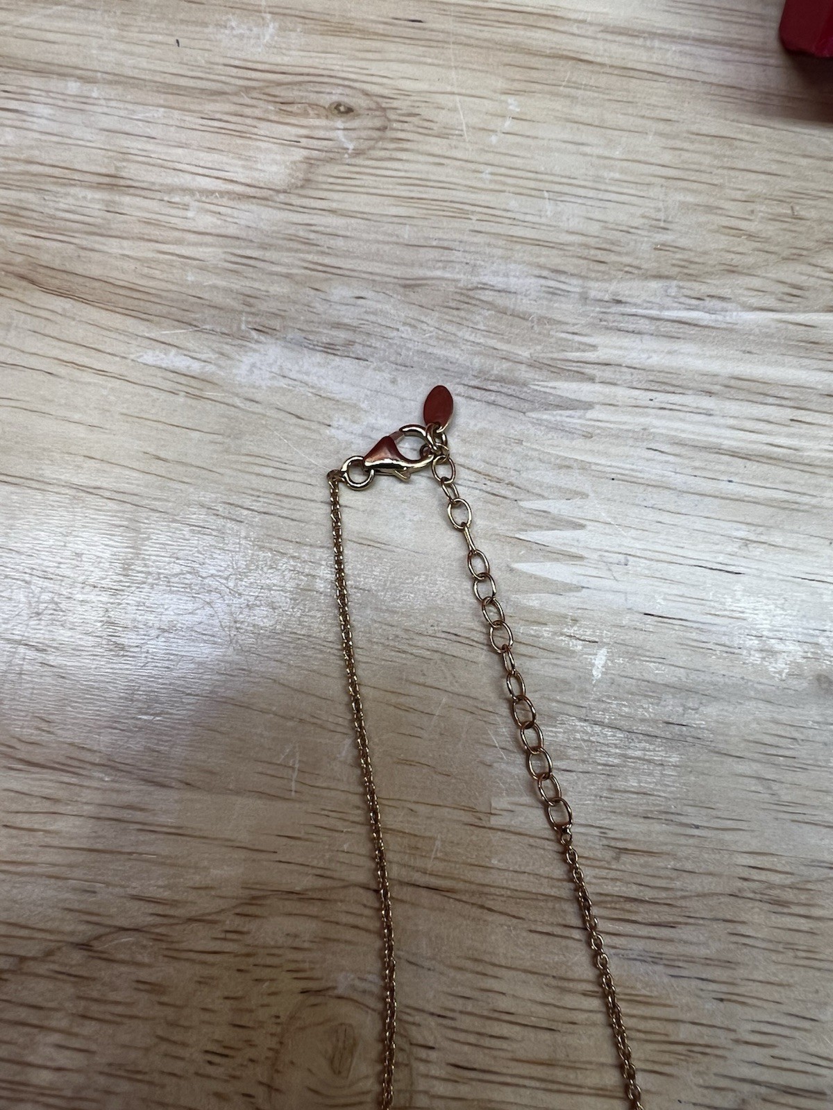 Vita Bella 18KT Gold Plated Bronze Cross Pendant Cable Necklace 16-18in