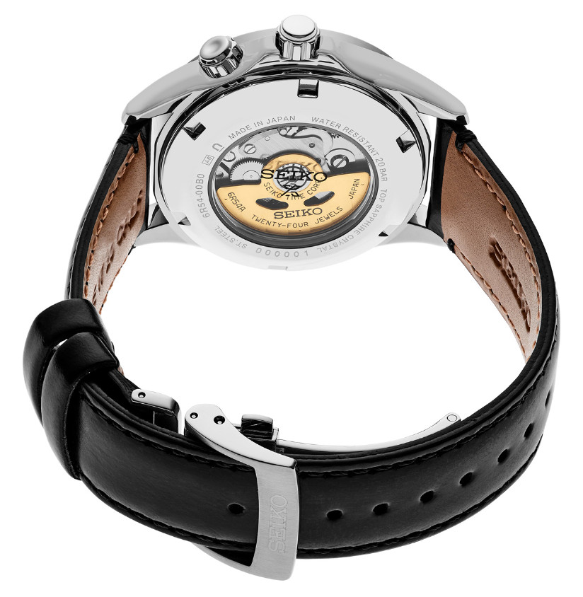 New Seiko Prospex Alpinist GMT Black Dial Automatic Watch SPB379