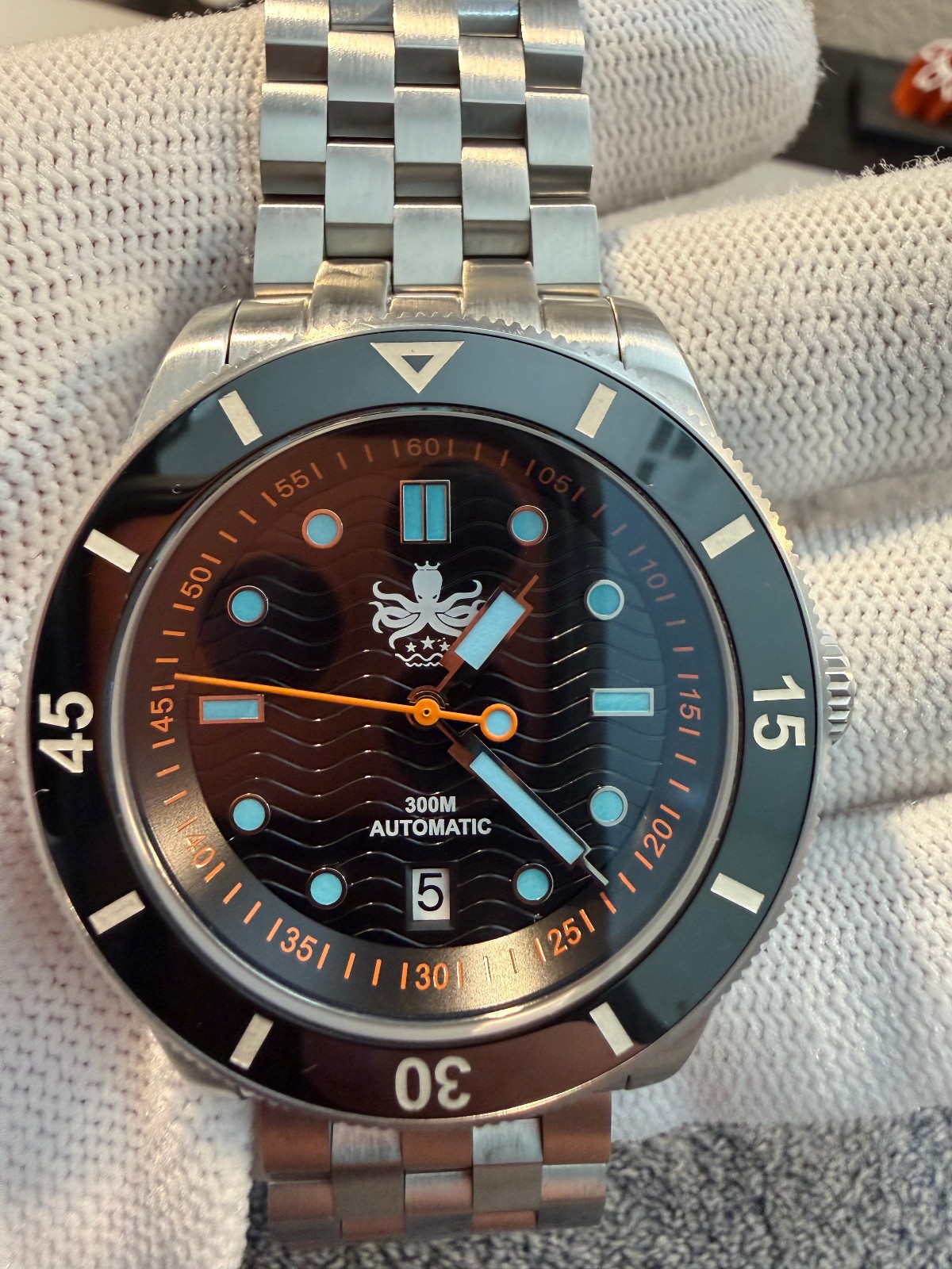 Phoibos Wave Master 300M PY010C SII NH35A Automatic Diver Watch
