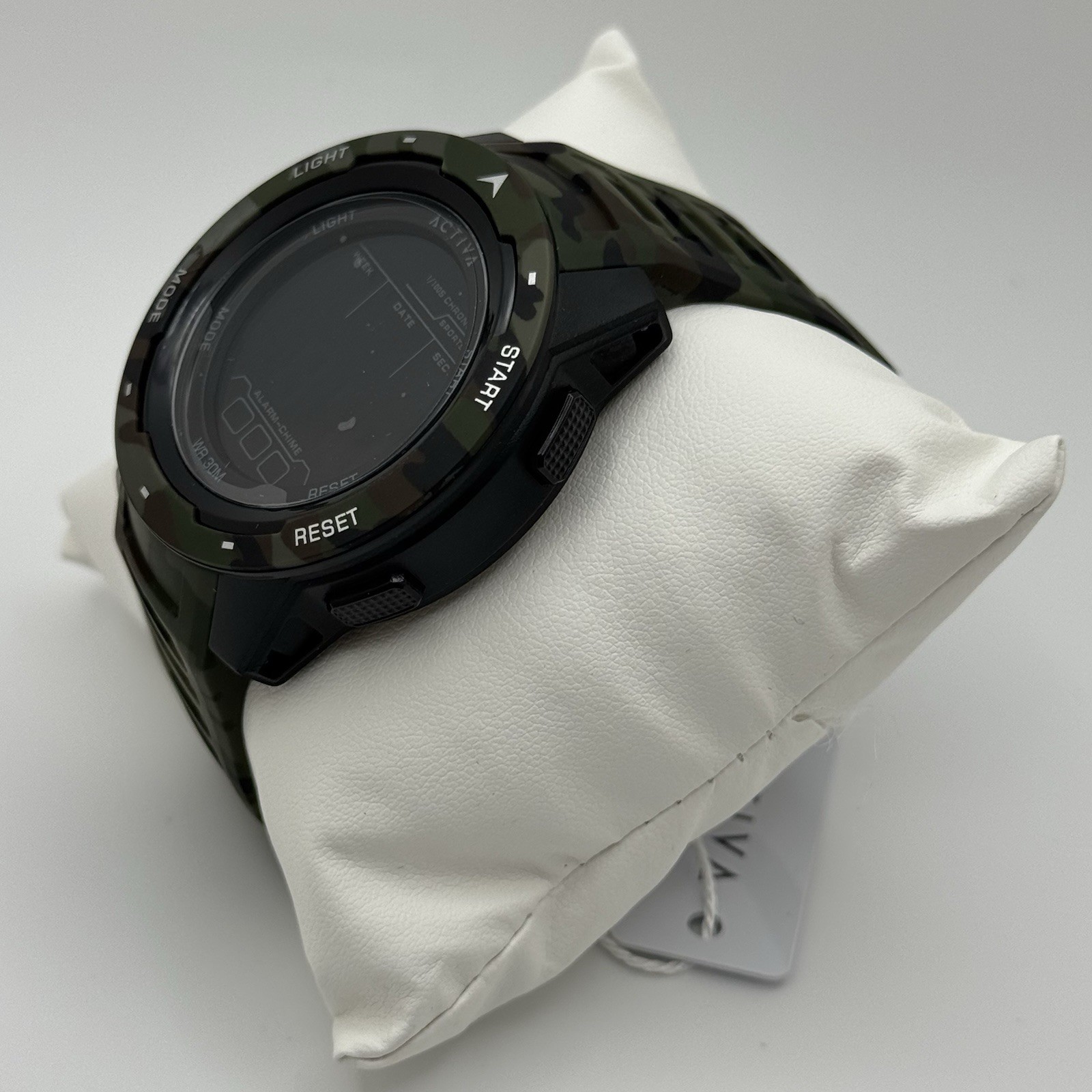 Activa X Invicta Digital Watch Green Camouflage ACW8105MC-001 NEW With box