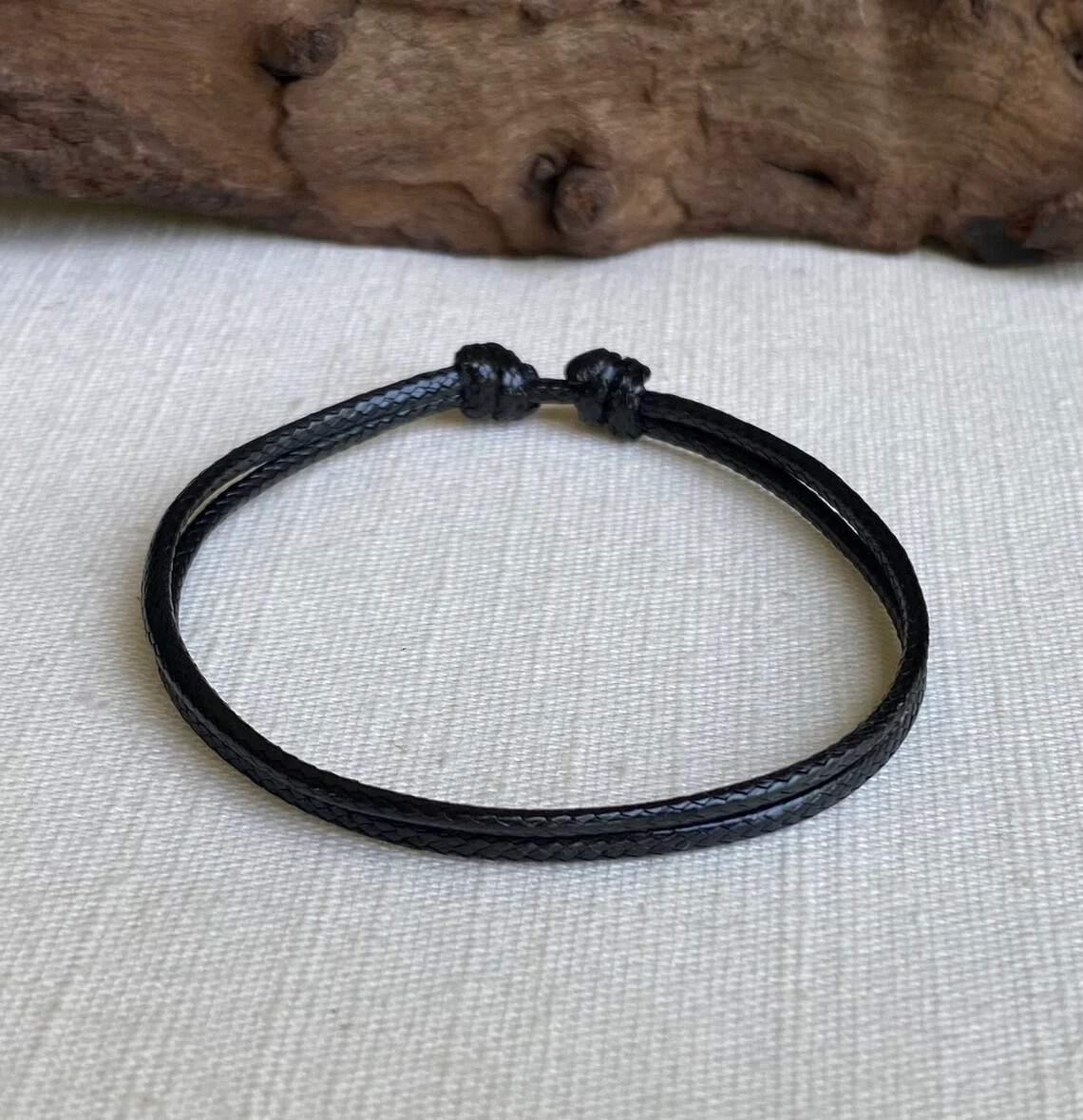 Choose Color Men’s 2mm Water Resistant Adjustable Cord Bracelet 7+”