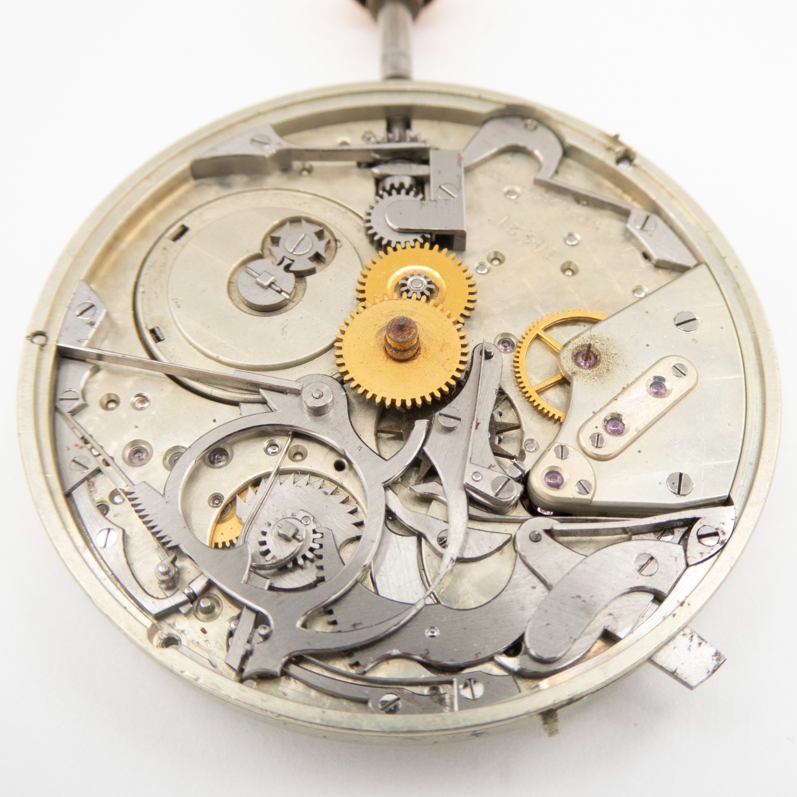 Jules Jurgensen 43 x 10.2 mm Minute Repeater Antique Pocket Watch Movement