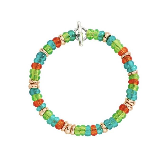 Dodo Washers Bracelet DBC5003_ROUND_VERAG Pink Bracelets Multicolor Plastic