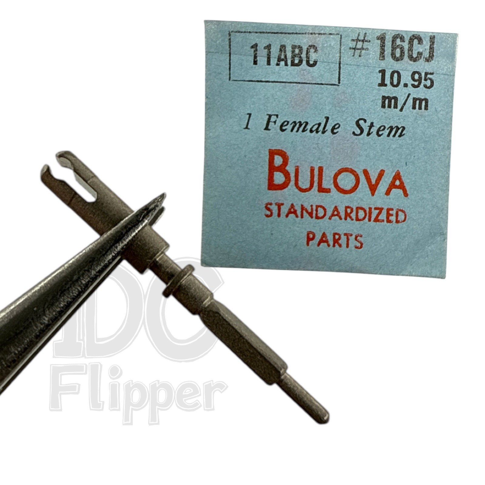 Bulova 11ABC Female STEM #16CJ 16C/BUL 10BC 10.95 mm Fits 10BCC, 10BUC, 11AB