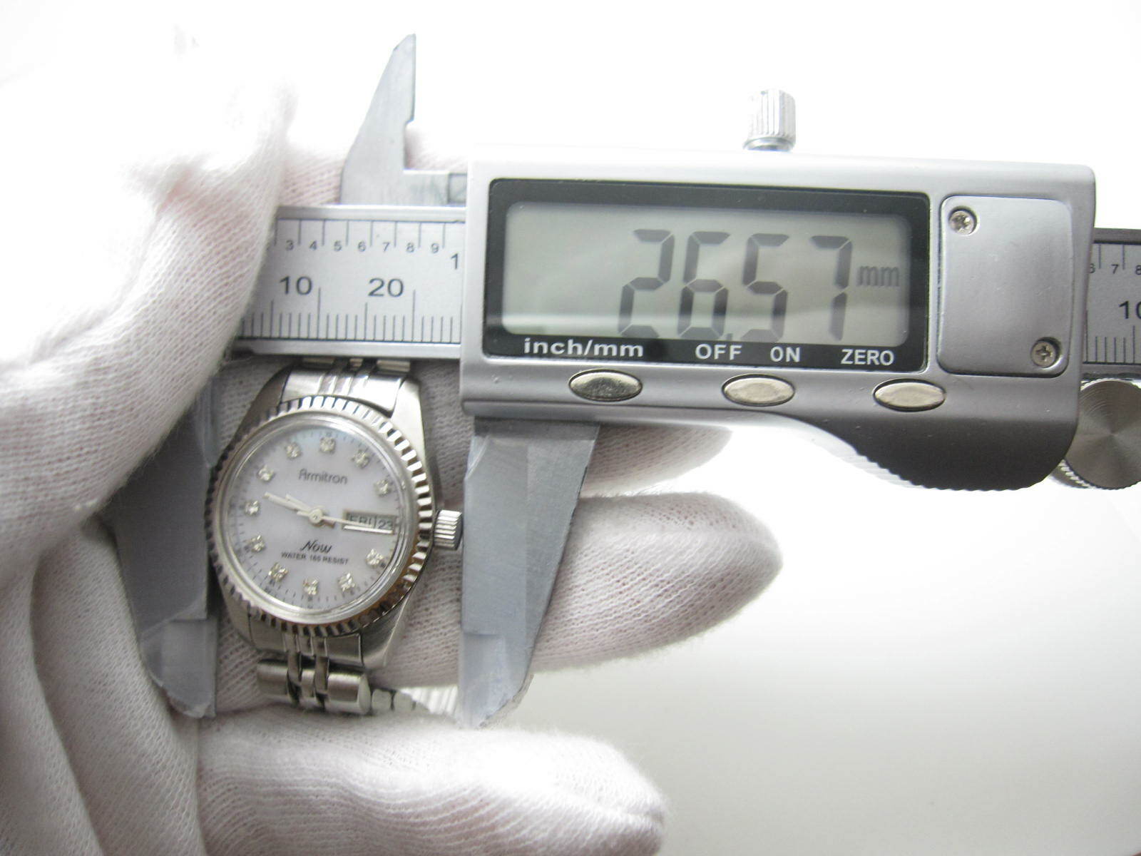 Women’s Armitron Now Analog Dial 26mm Day Date Watch (D262)