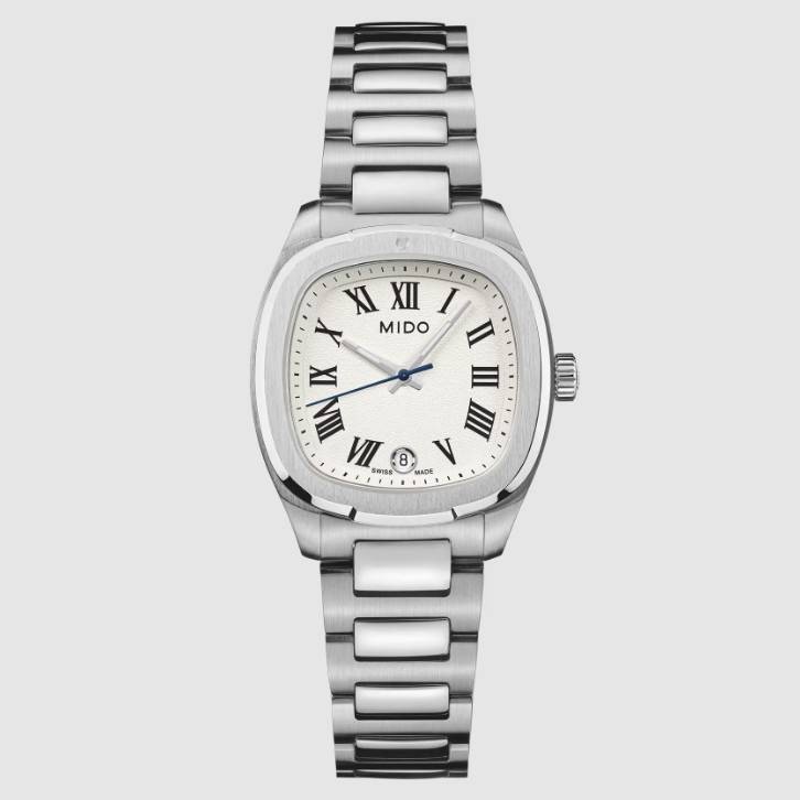 Mido Multifort TV Quartz 28mm Watch M0491101126300 Watch Roman Numbers Women