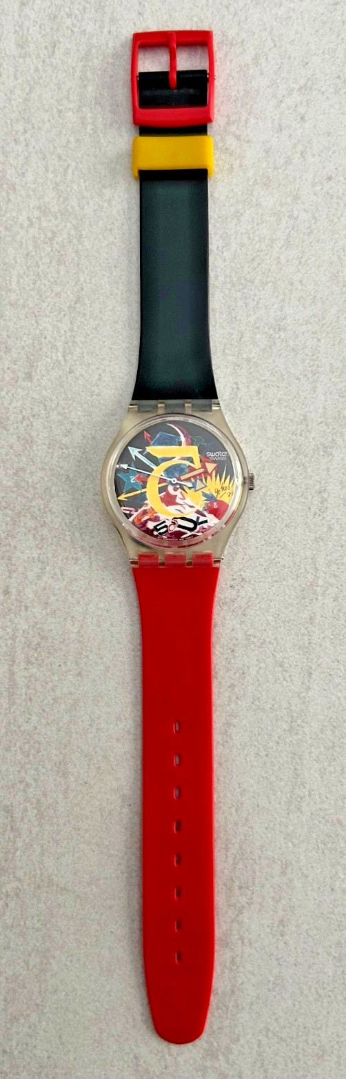 Swatch Art Special – Rorrim 5 – GZ107 – 1987 – Tadanori Yokoo – Rorrim 5 Shirt