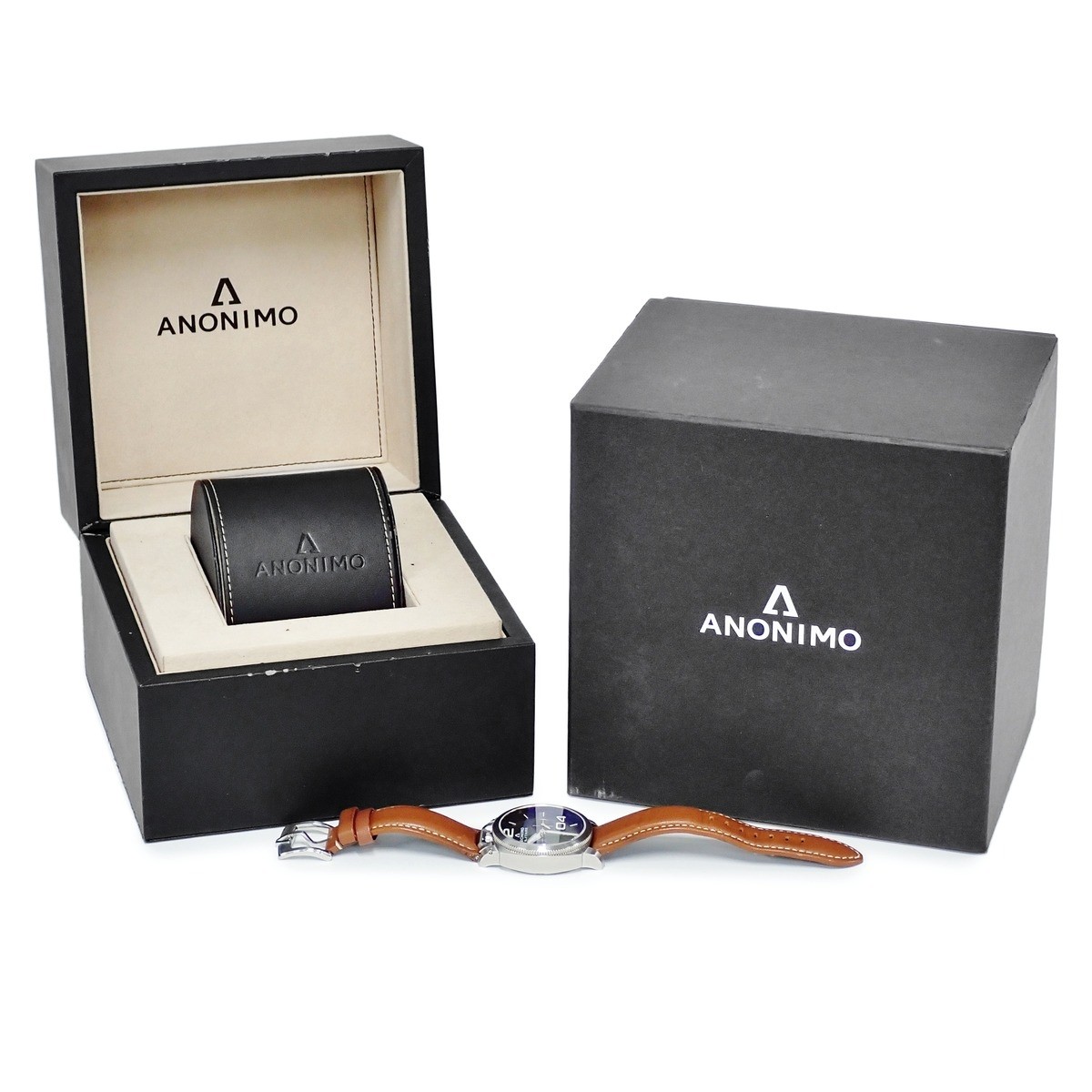 ANONIMO Military Classic AM-1020.01.002.A02 Completely serviced, gray, sma