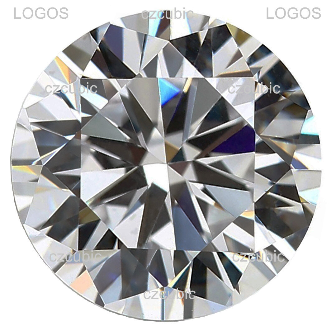 ROUND CUBIC ZIRCOINA LOOSE STONES PACK 1,000 PCS CZ 5A QUALITY 0.7 – 3.0 MM -US