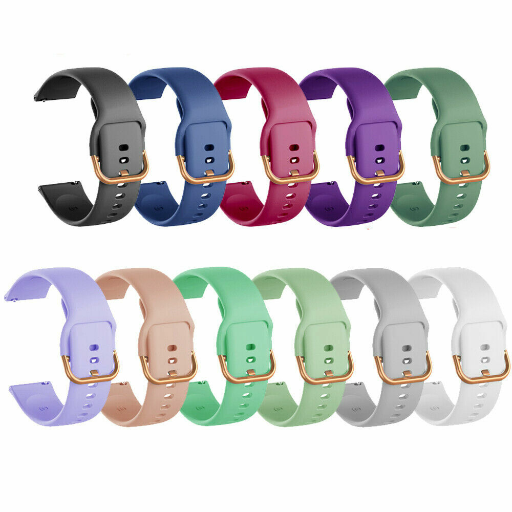 Silicone Watch Band Strap For Samsung Galaxy Watch 4 5 6 7 FE 40/44mm Pro 45mm