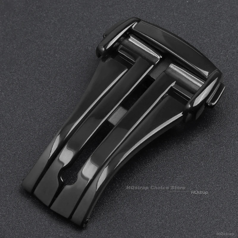 16mm-20mm Watchband Folding Buckle Stainless Steel Deployment Clasp For Omega