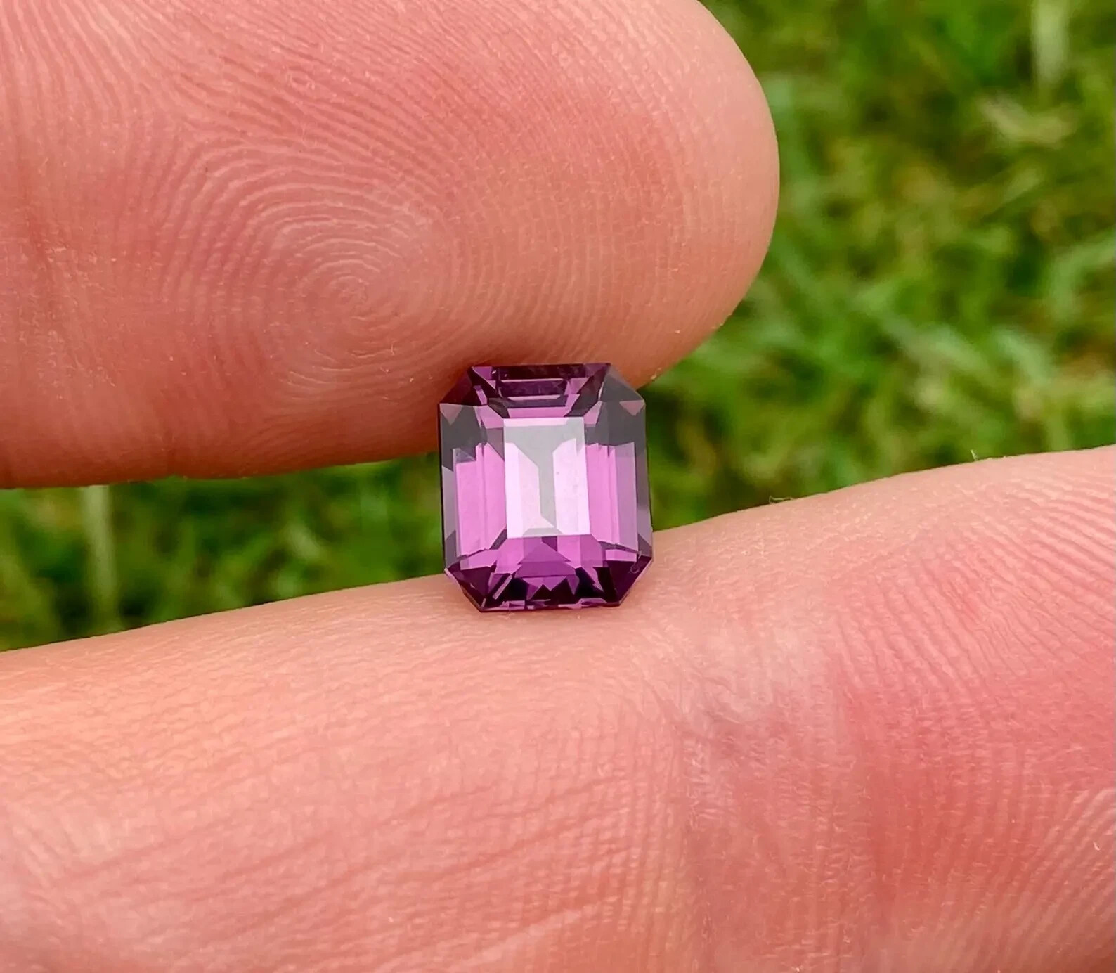 Certified Natural VS quality 2.45 Ct., Purple Spinel Loose gemstone, Octagon cut