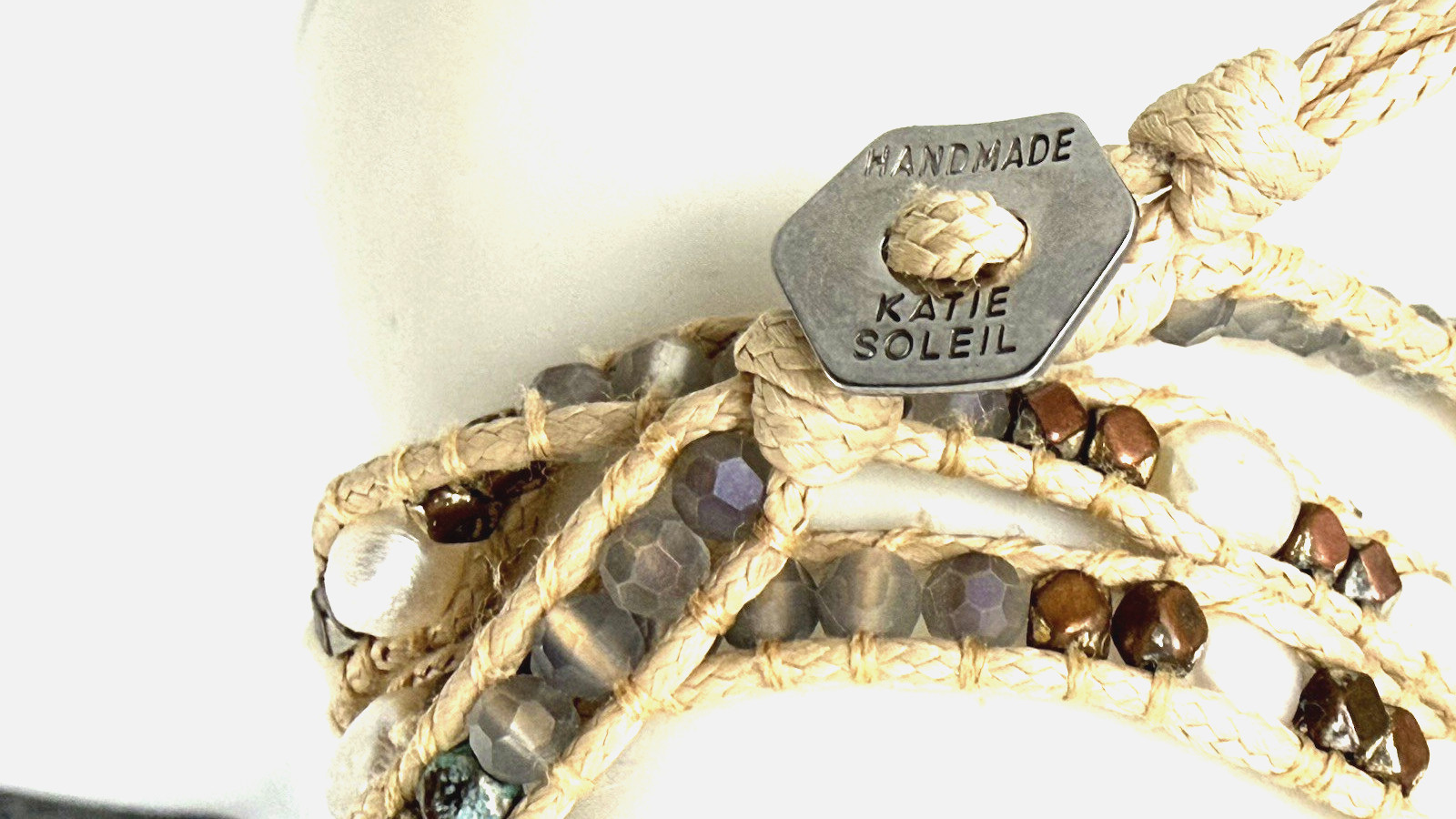Lot of 4 Designer Nakamol ~ Katie Soleil ~ lia sophia Boho Wrap Bracelets