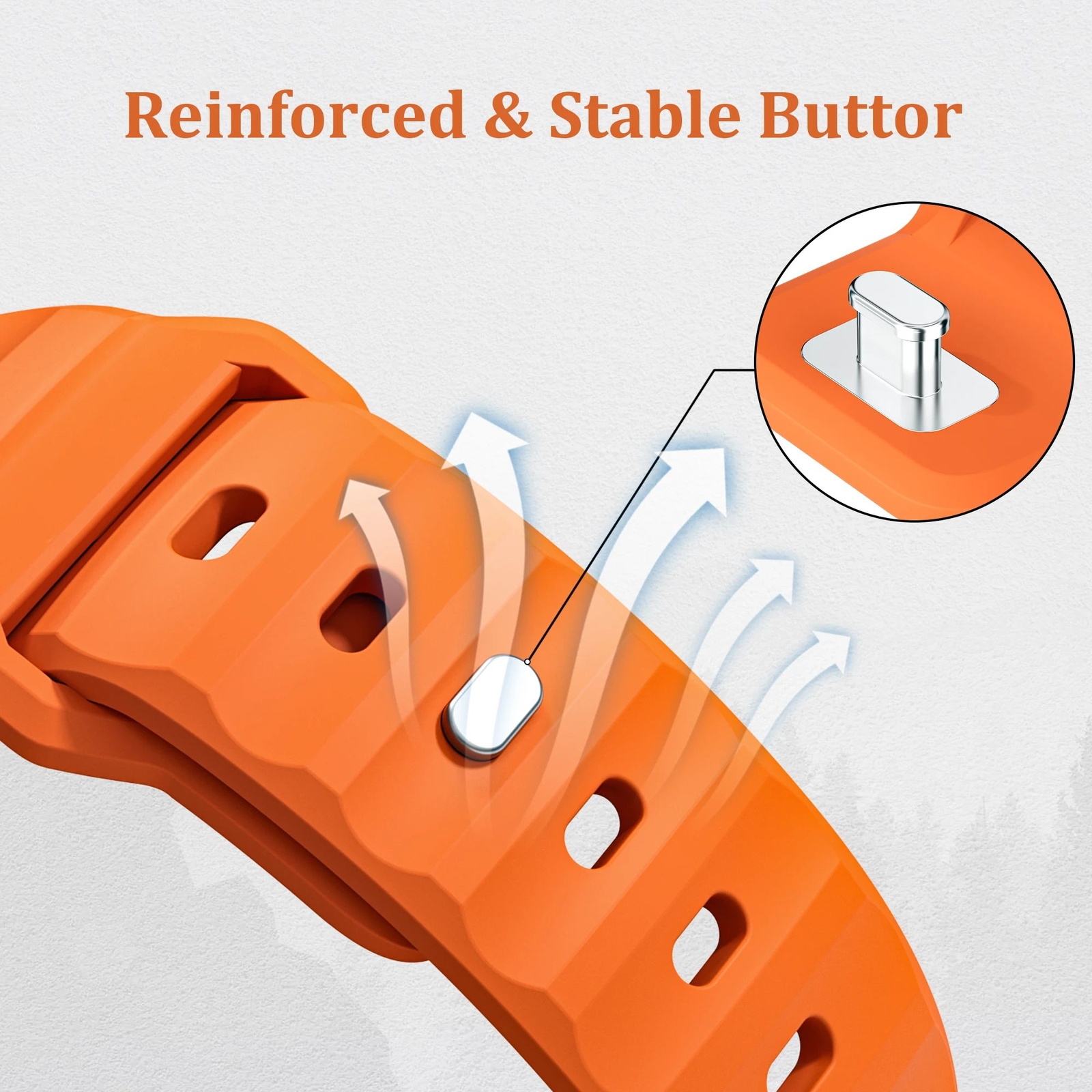 Breathable Wide Sport Silicone Band For Apple Watch 42mm 44mm 45mm 46mm 49mm