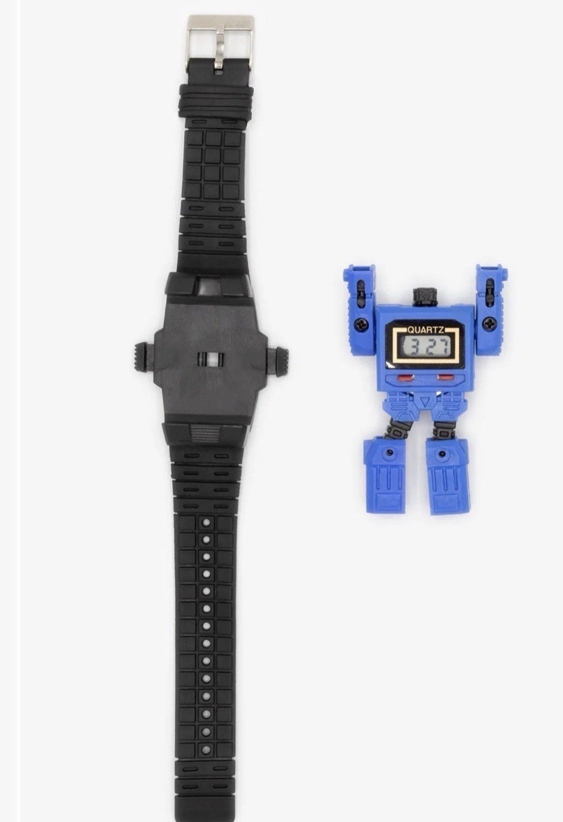 Robot Watch NEW Transforming Watch (Transformer Style ) Color Blue