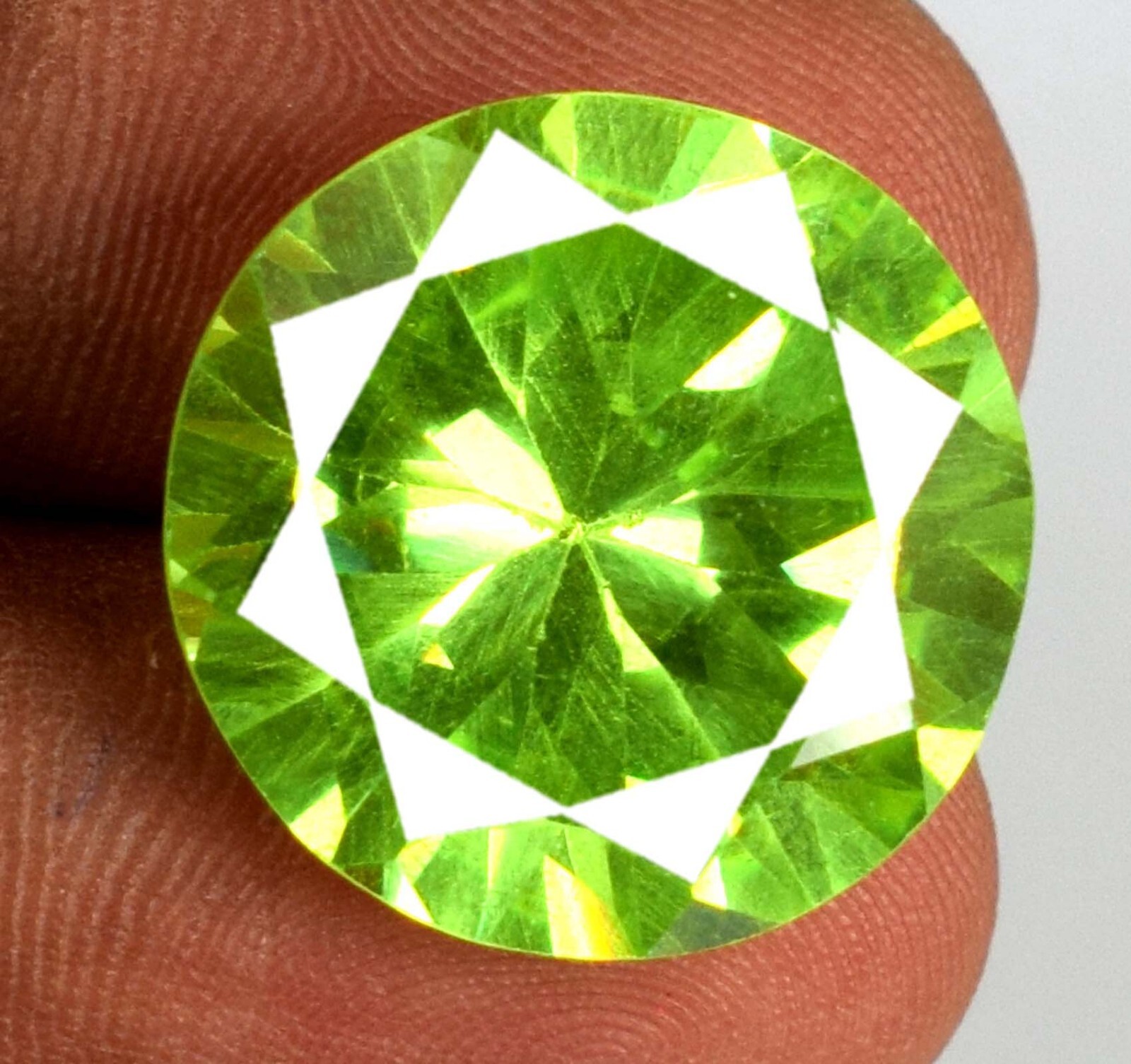 Birthday Gift Natural Pakistan Peridot Loose Gemstone Mix Cut Certified