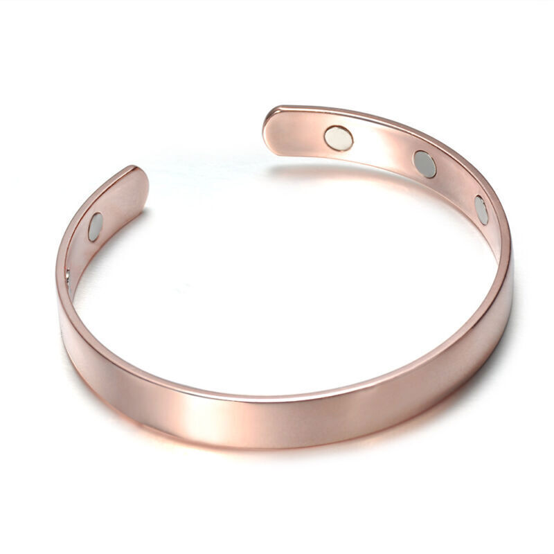Copper Color Magnetic Bracelet Arthritis Therapy Energy MEN WOMEN