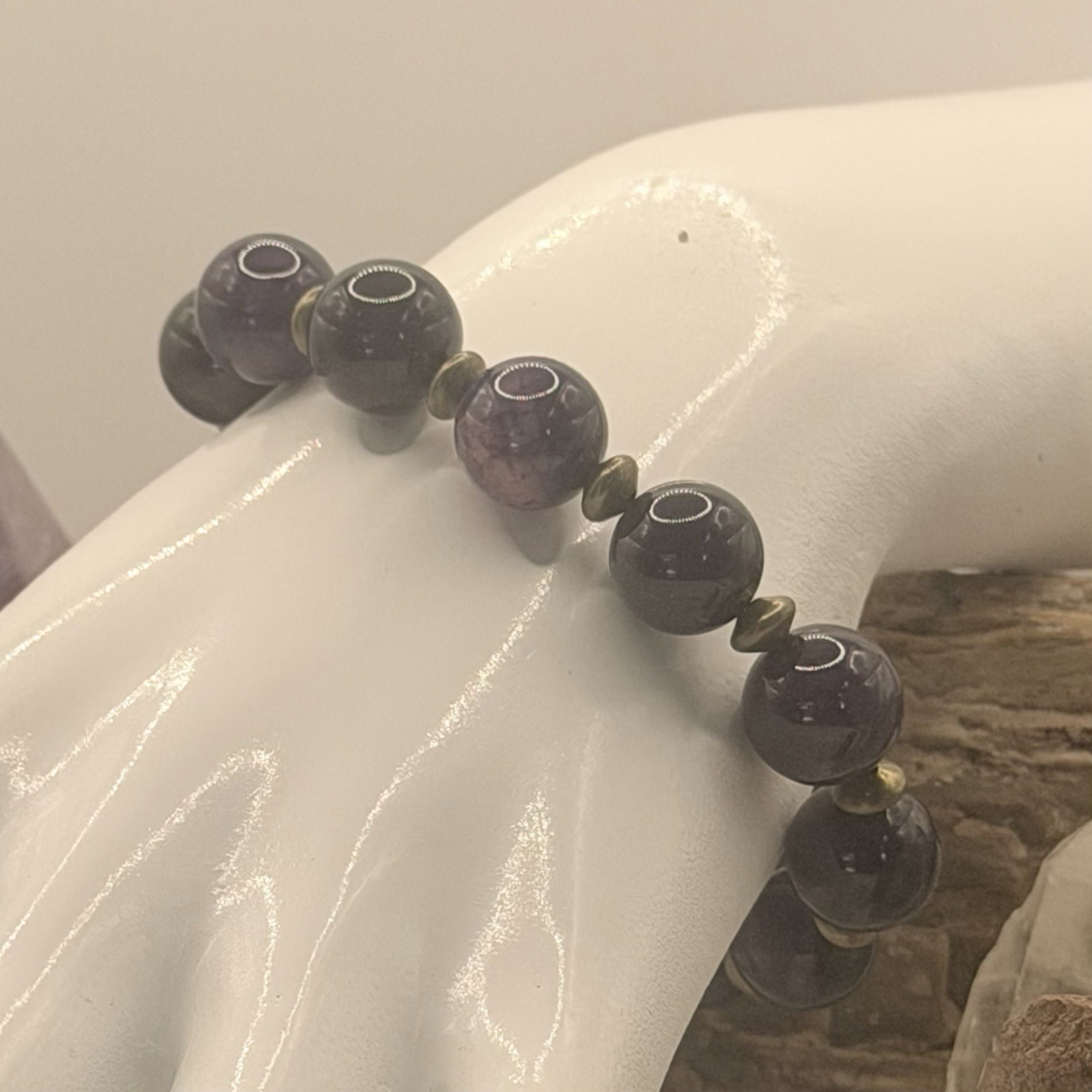 Crown Chakra Bracelet M/L 7.5″/8.5″
