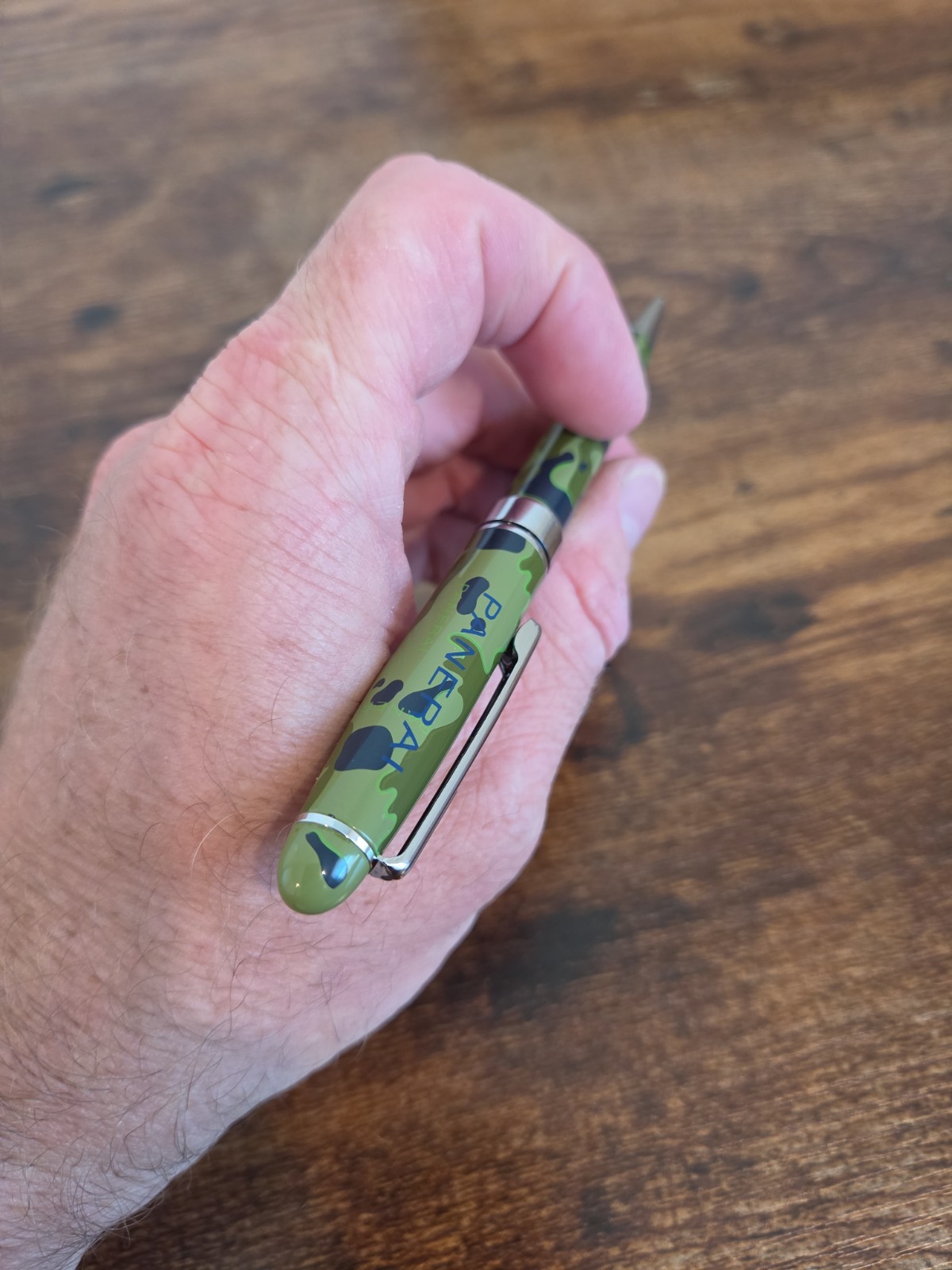 Panerai Watch Military Camouflage Army Green Pen Authentic Original OEM RARE